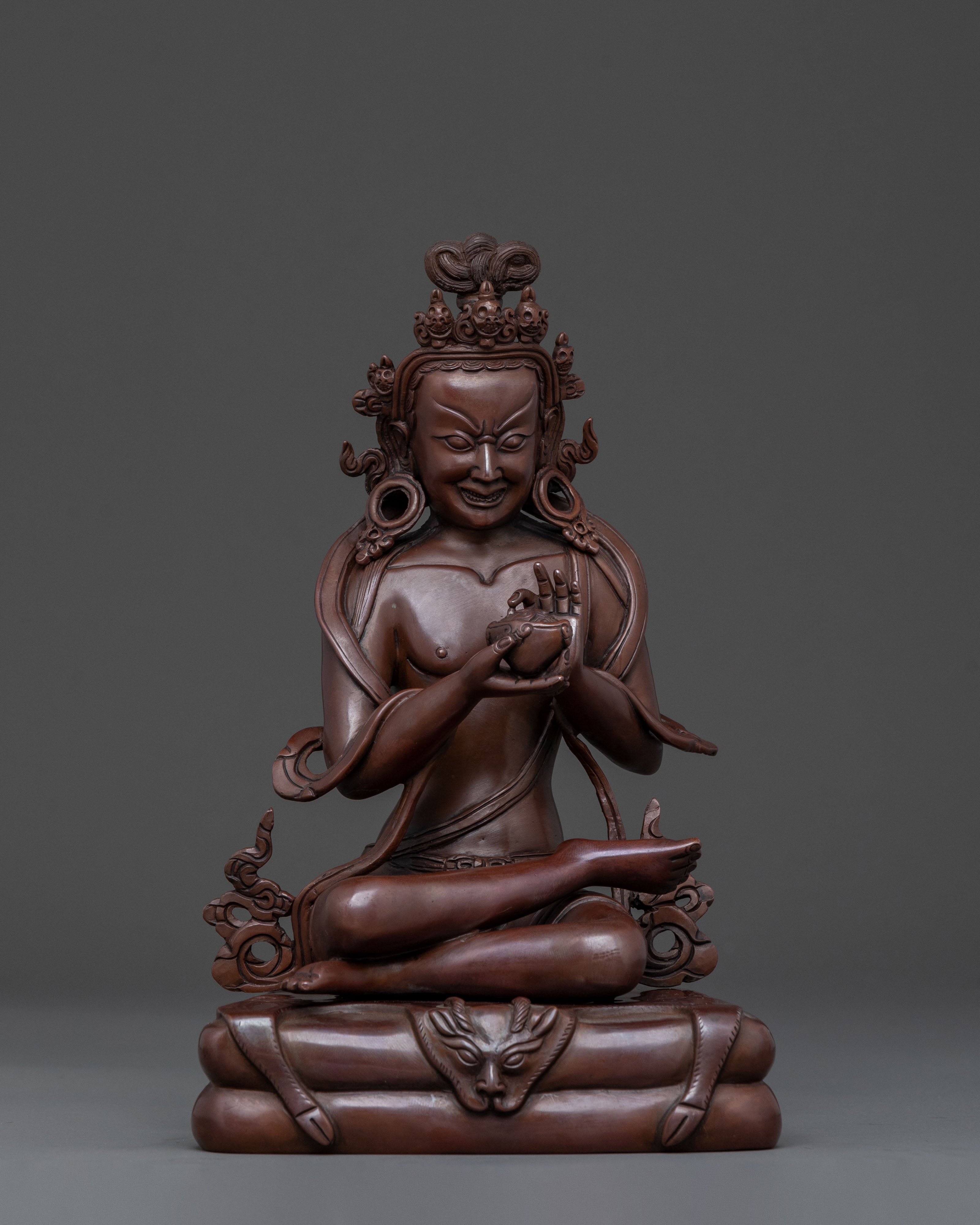 Handcrafted Naropa and Tilopa Statue Set | Sacred Lineage Masters Art