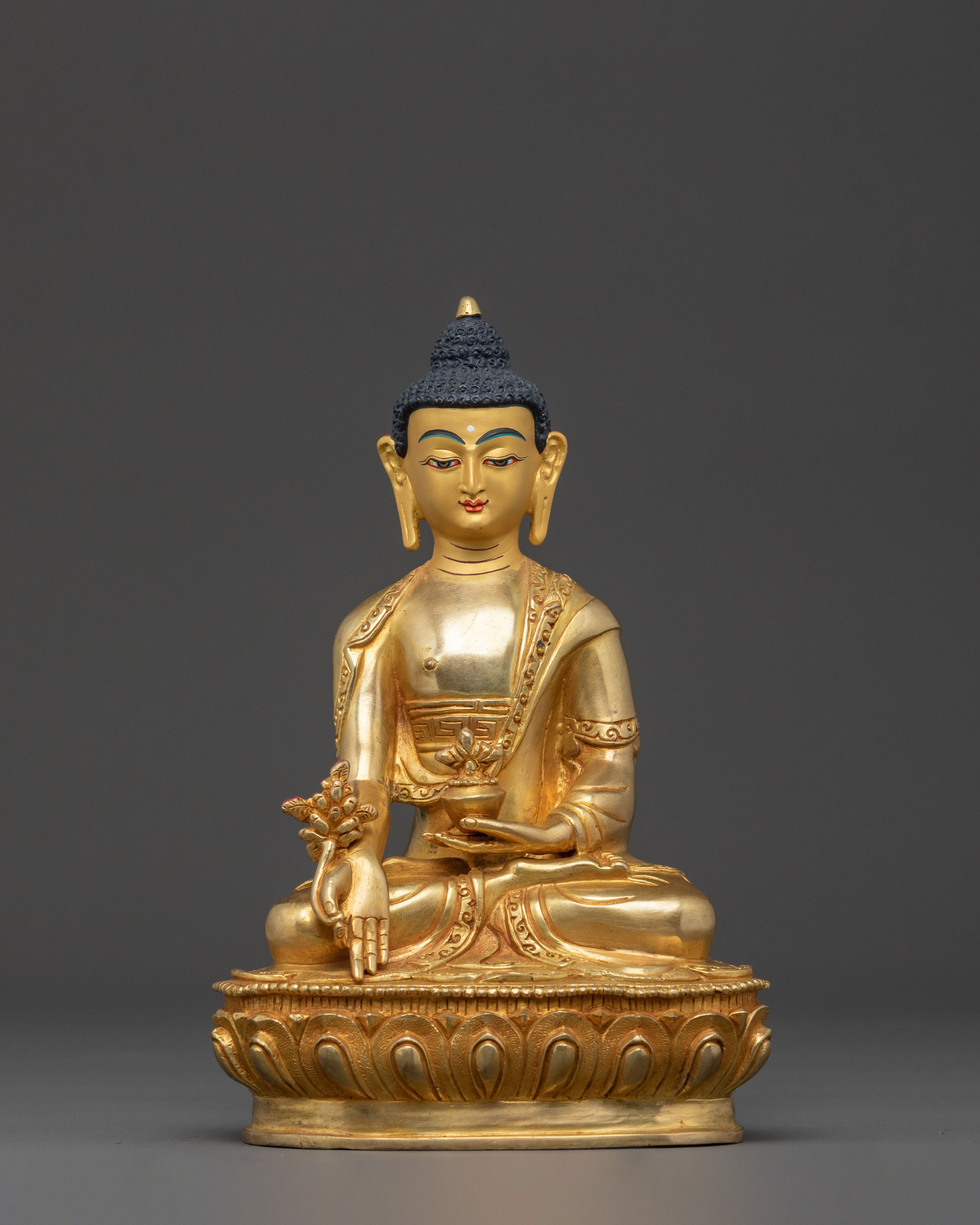 Spiritual Healing Medicine Buddha Statue | Buddhist Altar Decor