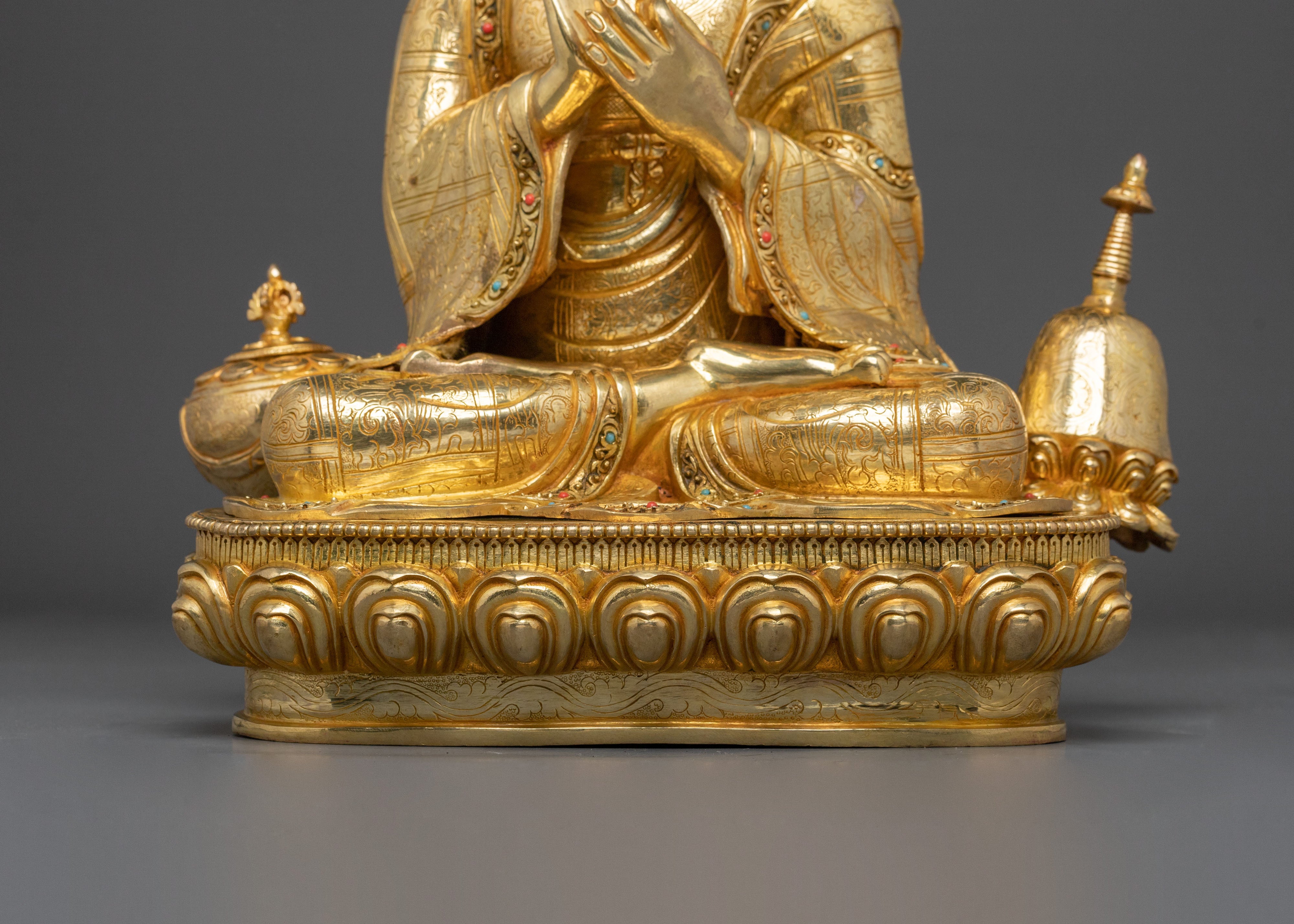 Atisa Sacred Statue: Great Buddhist Master of Wisdom & Reform