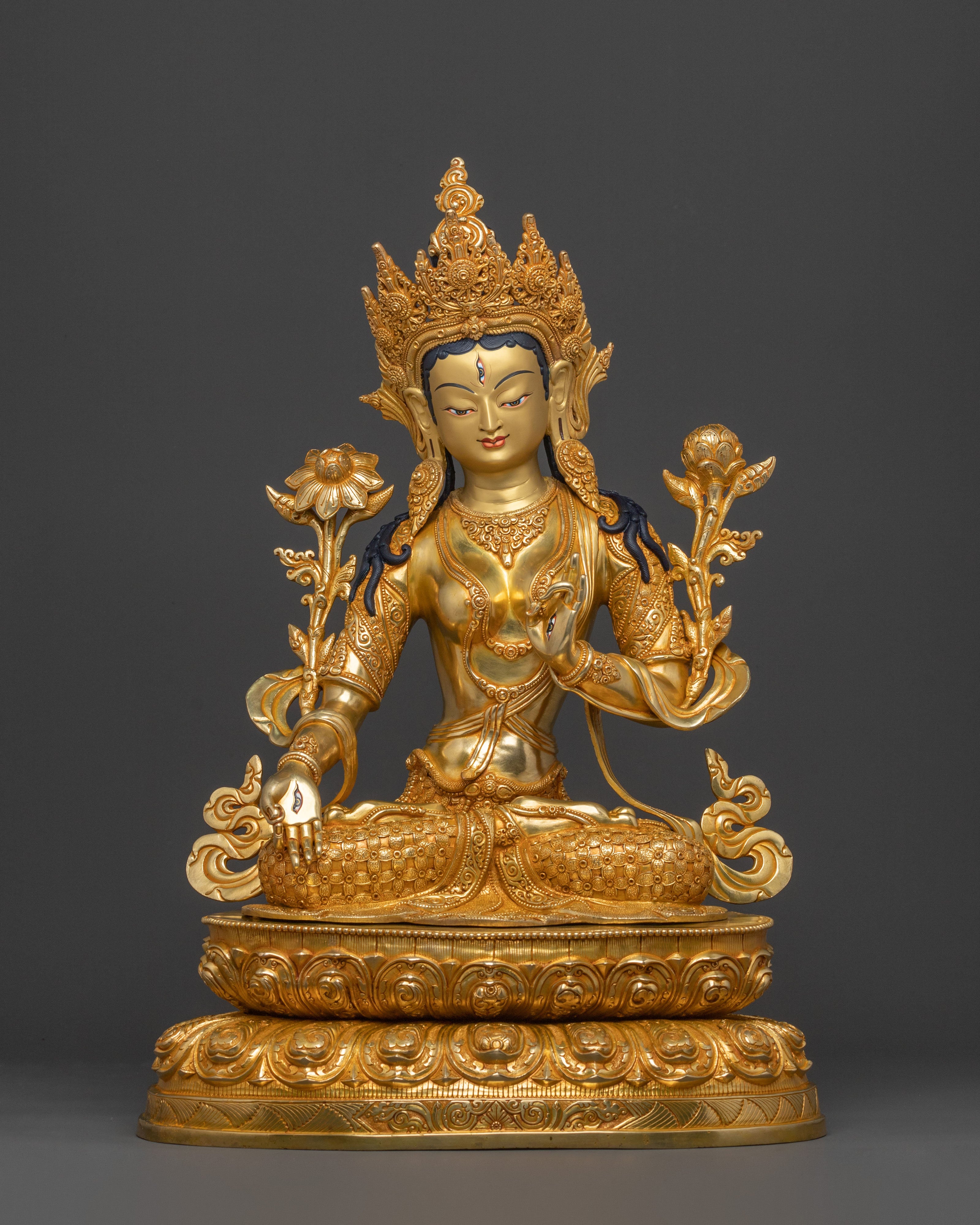 White Tara Statue