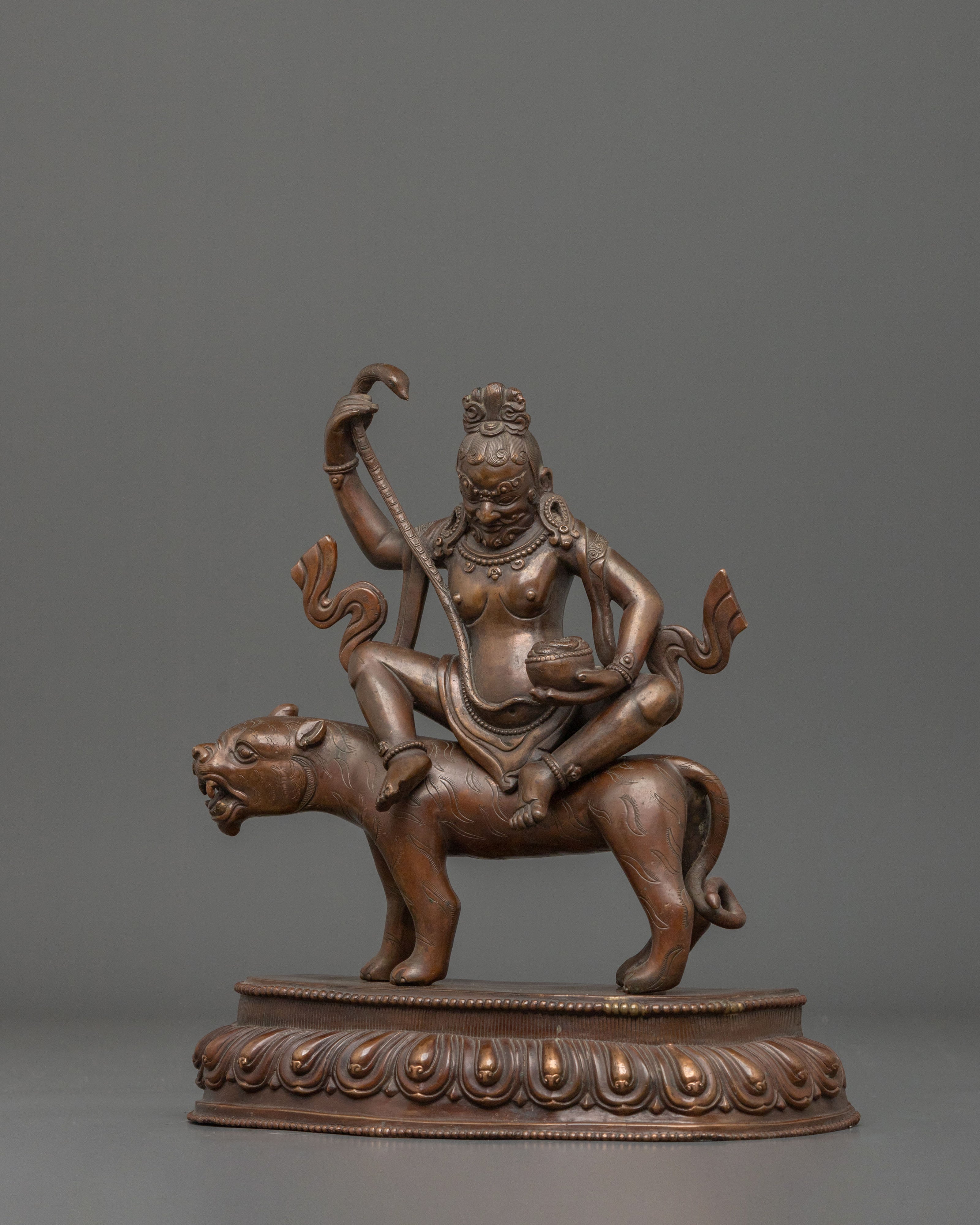 Dombi Heruka Statue: Handmade Himalayan Altar Decor