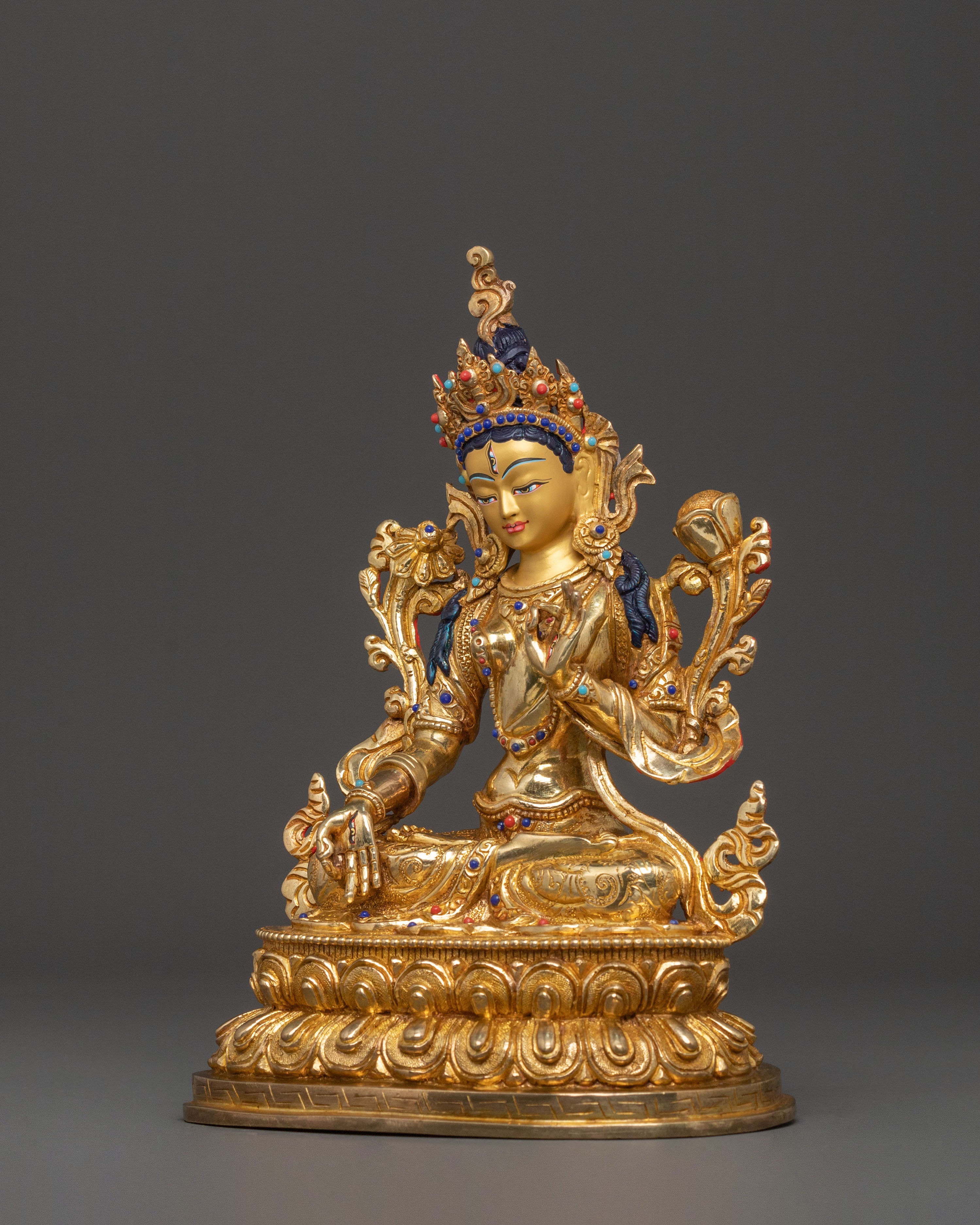 White Tara Spiritual Healing Statue | Home Decor