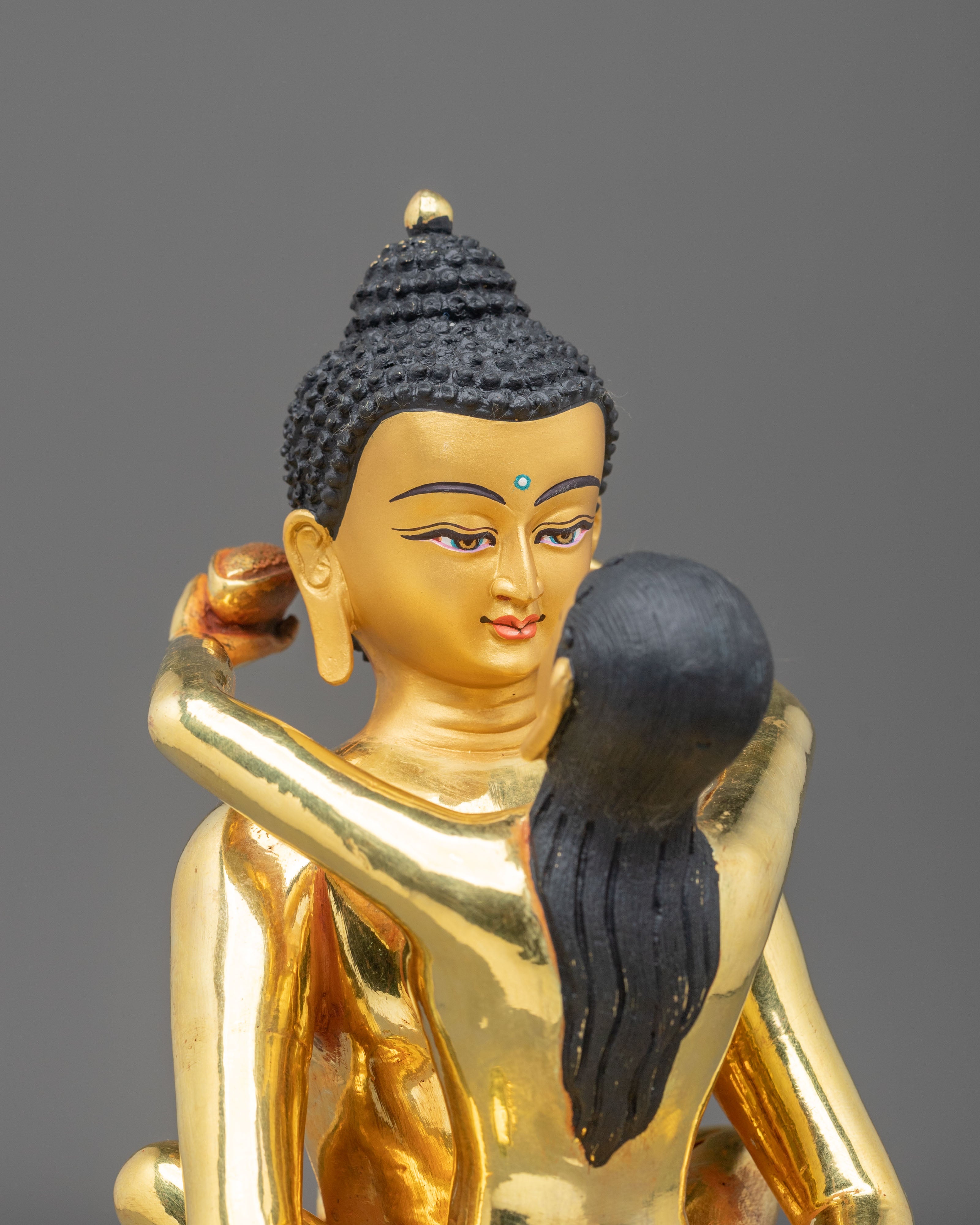 Samantabhadra with Consort Buddhist Sculpture | Sacred Figurine