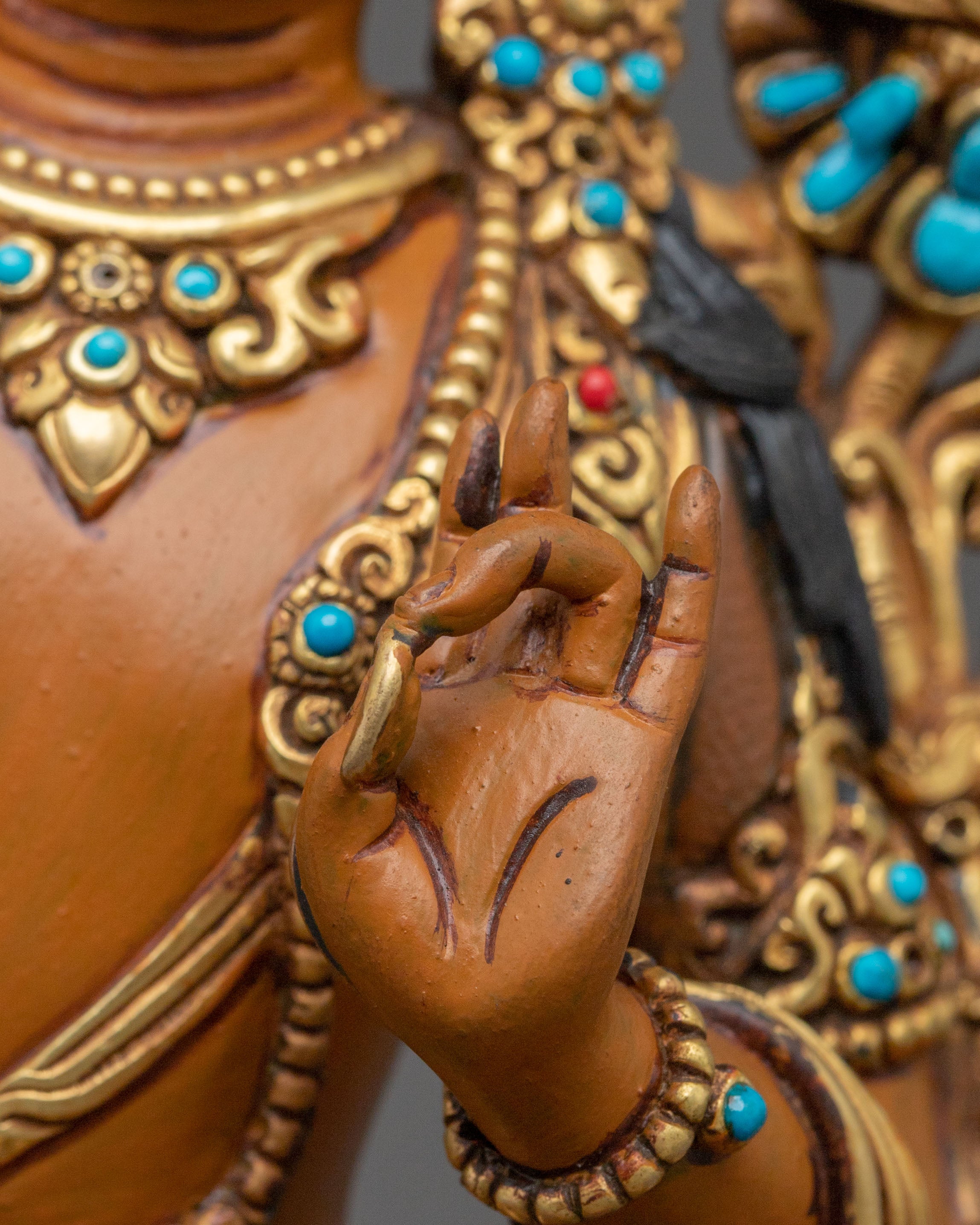 Enlightened Manjushri Bodhisattva Statue | Buddhist Shrine