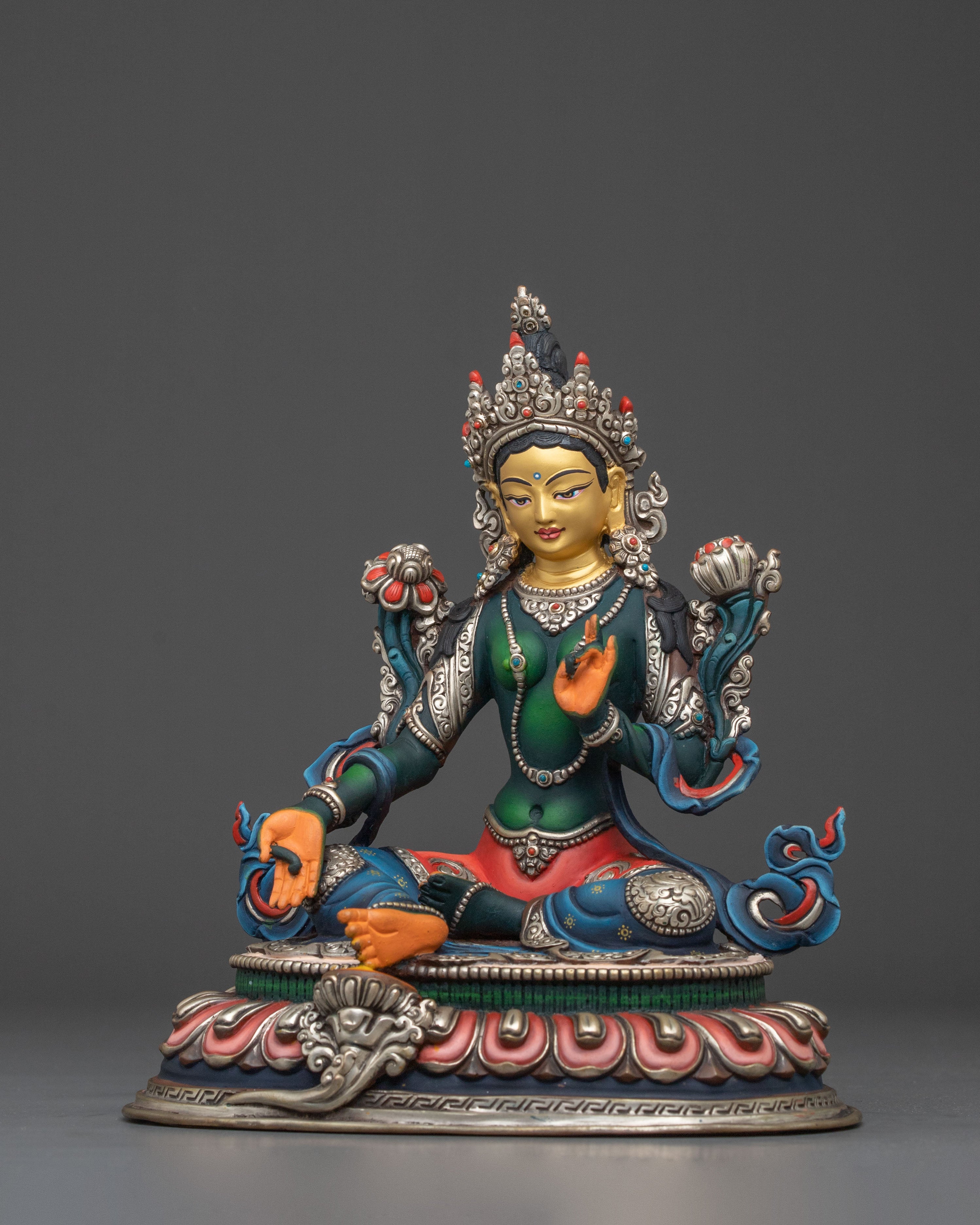 Himalayan Green Tara Statue | Mother of Liberation
