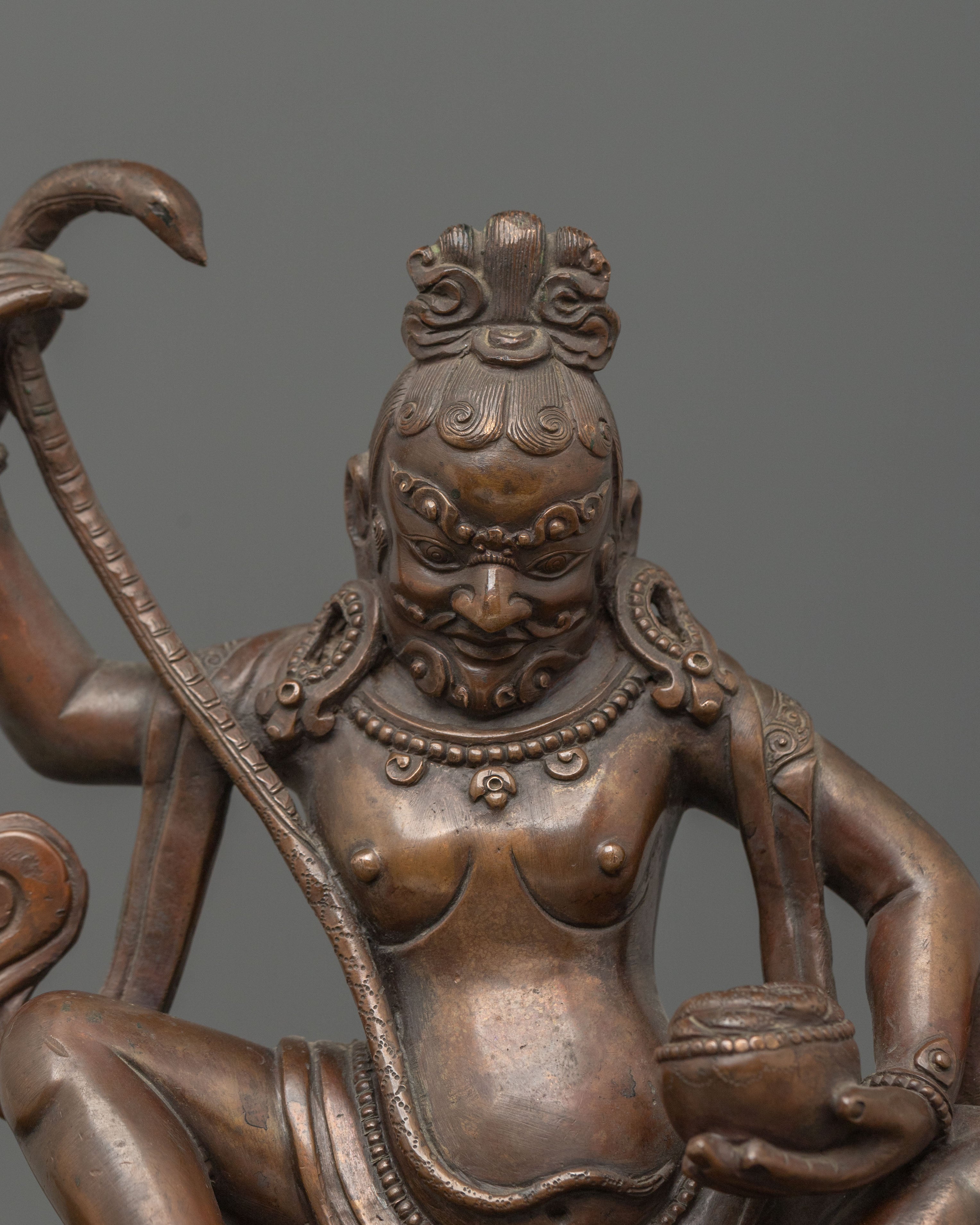 Dombi Heruka Statue: Handmade Himalayan Altar Decor
