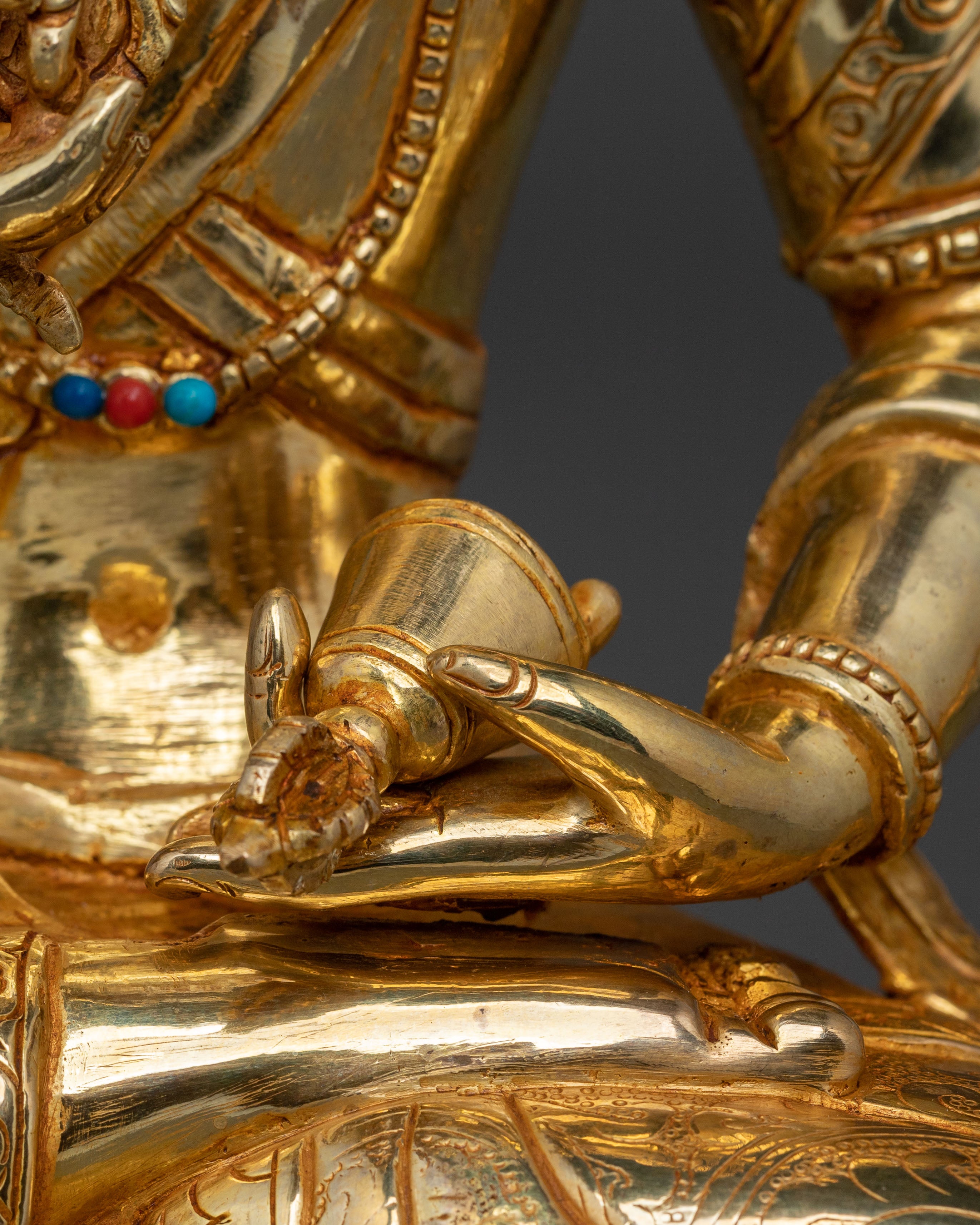 24K Gold Gilded Purification Figurine Vajrasattva