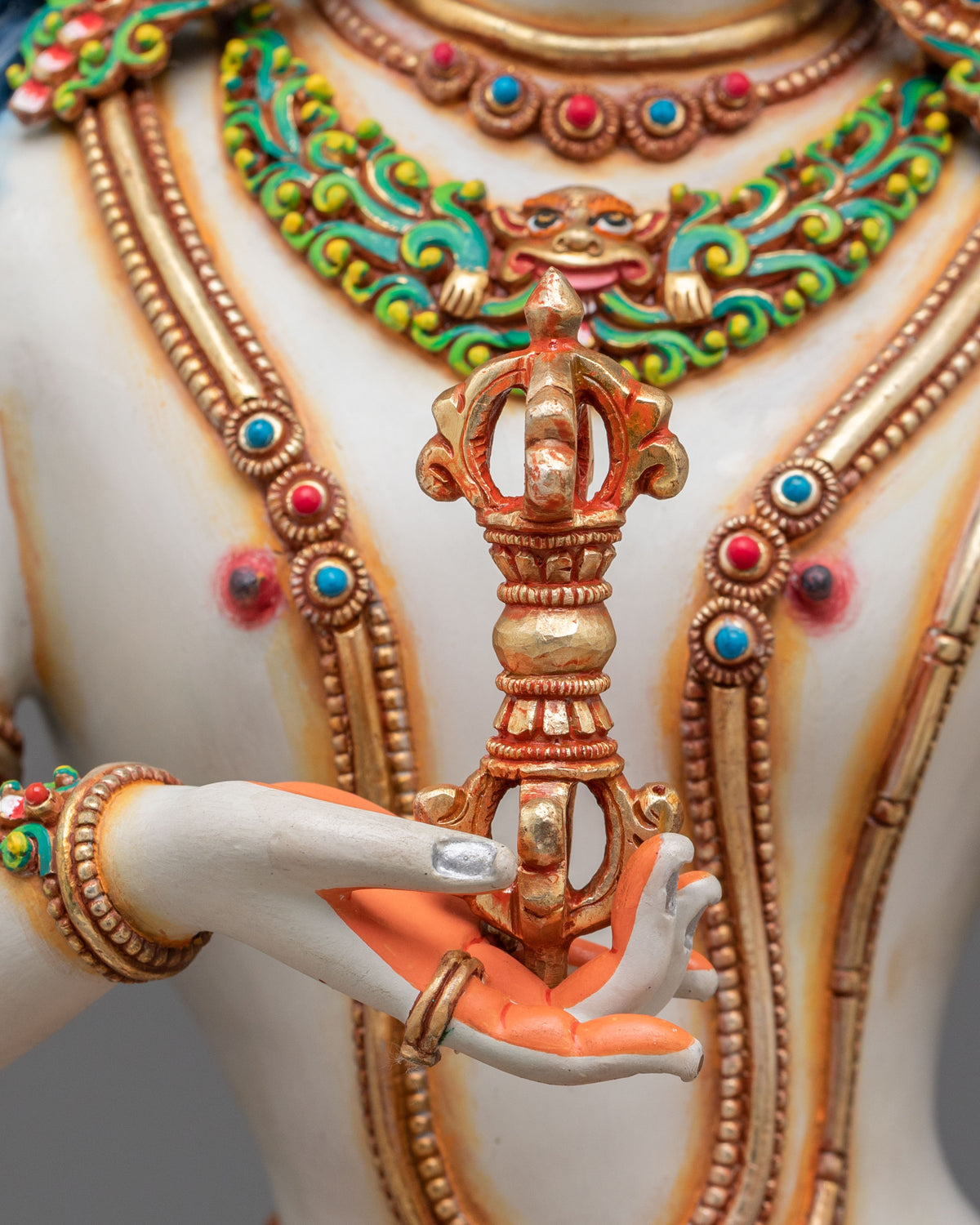 Vajrasattva Copper Figurine of Purification | Altar Decor