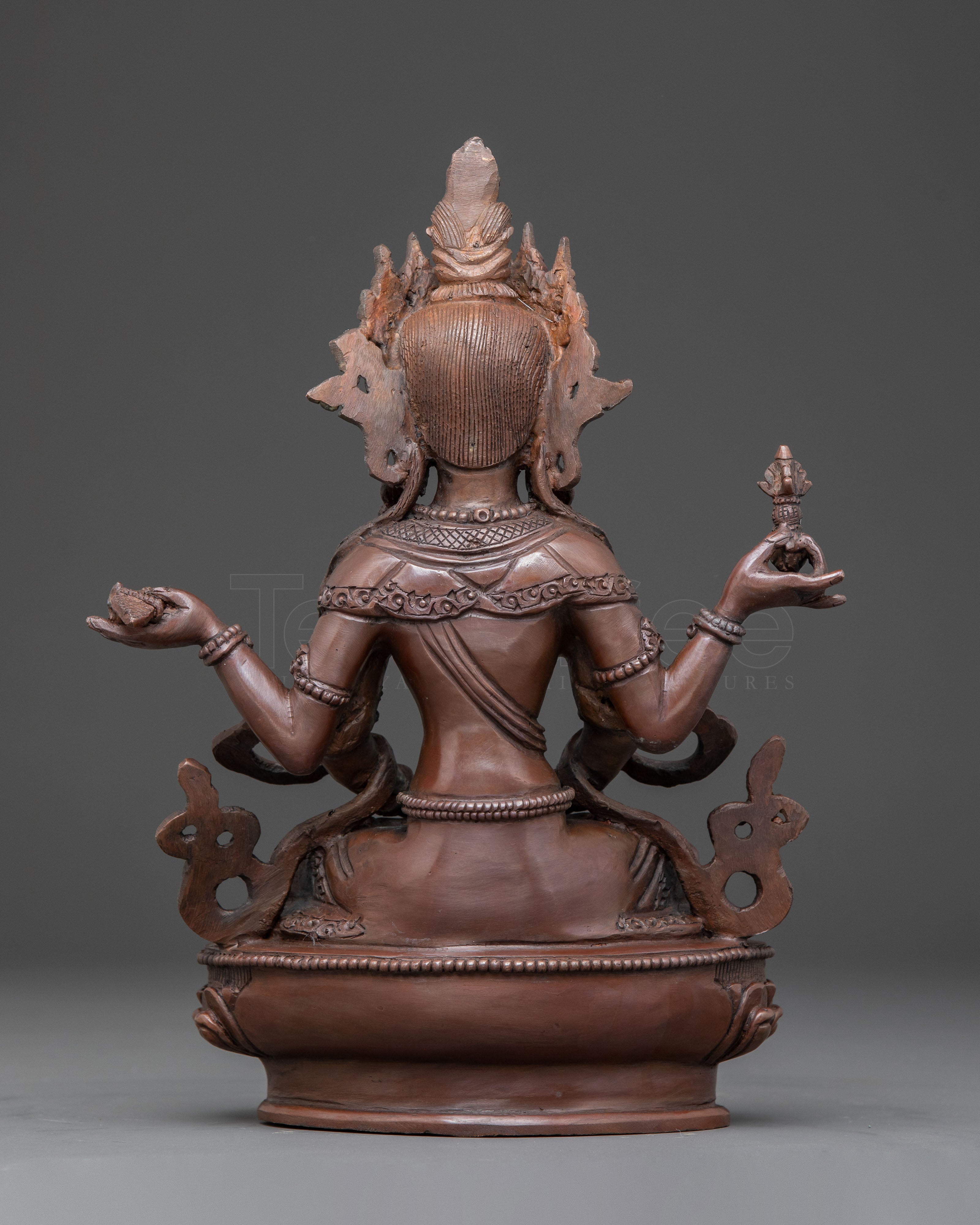 Handmade Prajnaparamita Oxidized Statue | Embodiment of Transcendental Wisdom