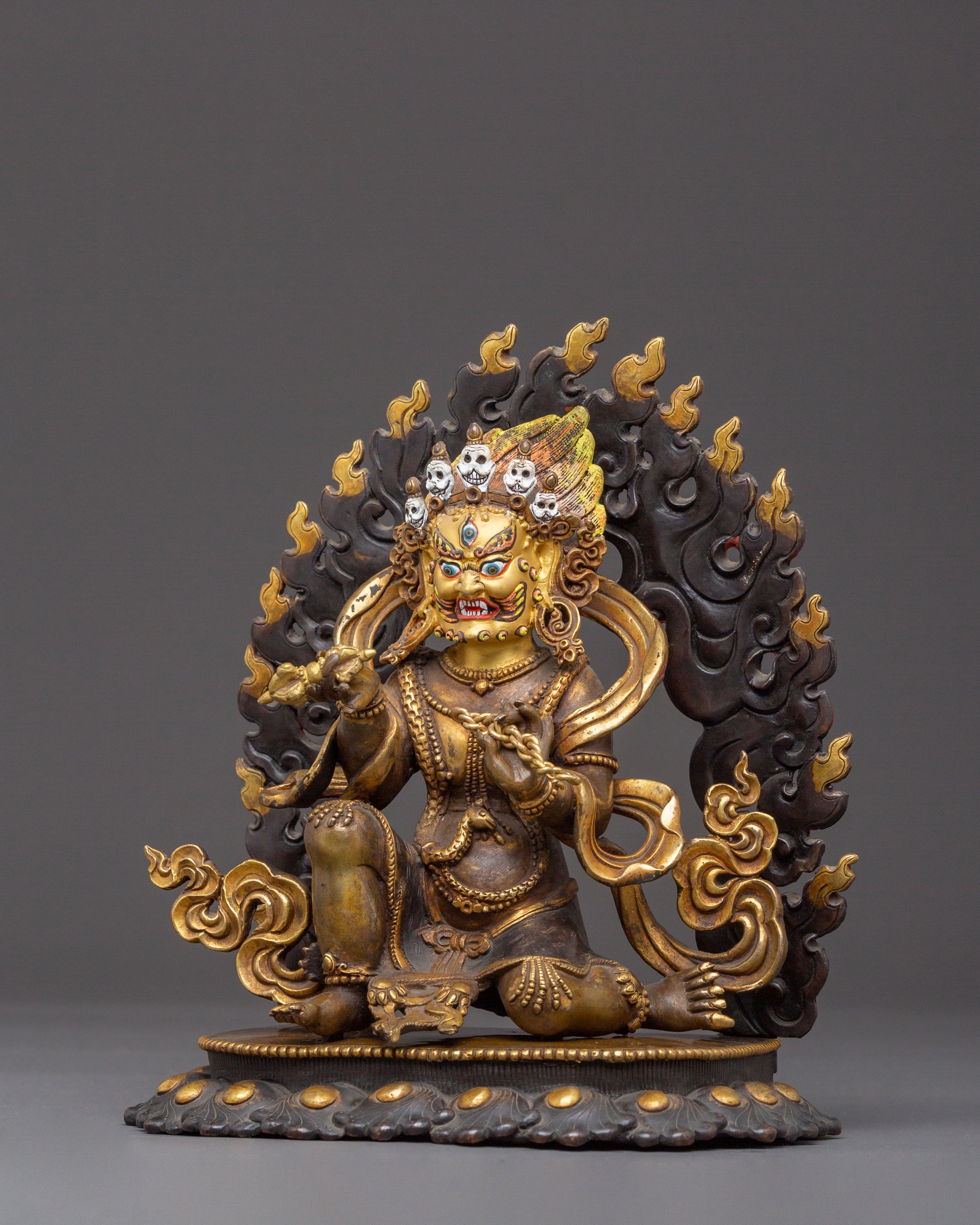 Vajrapani Fierce Protector Statue – Handcrafted Devotion