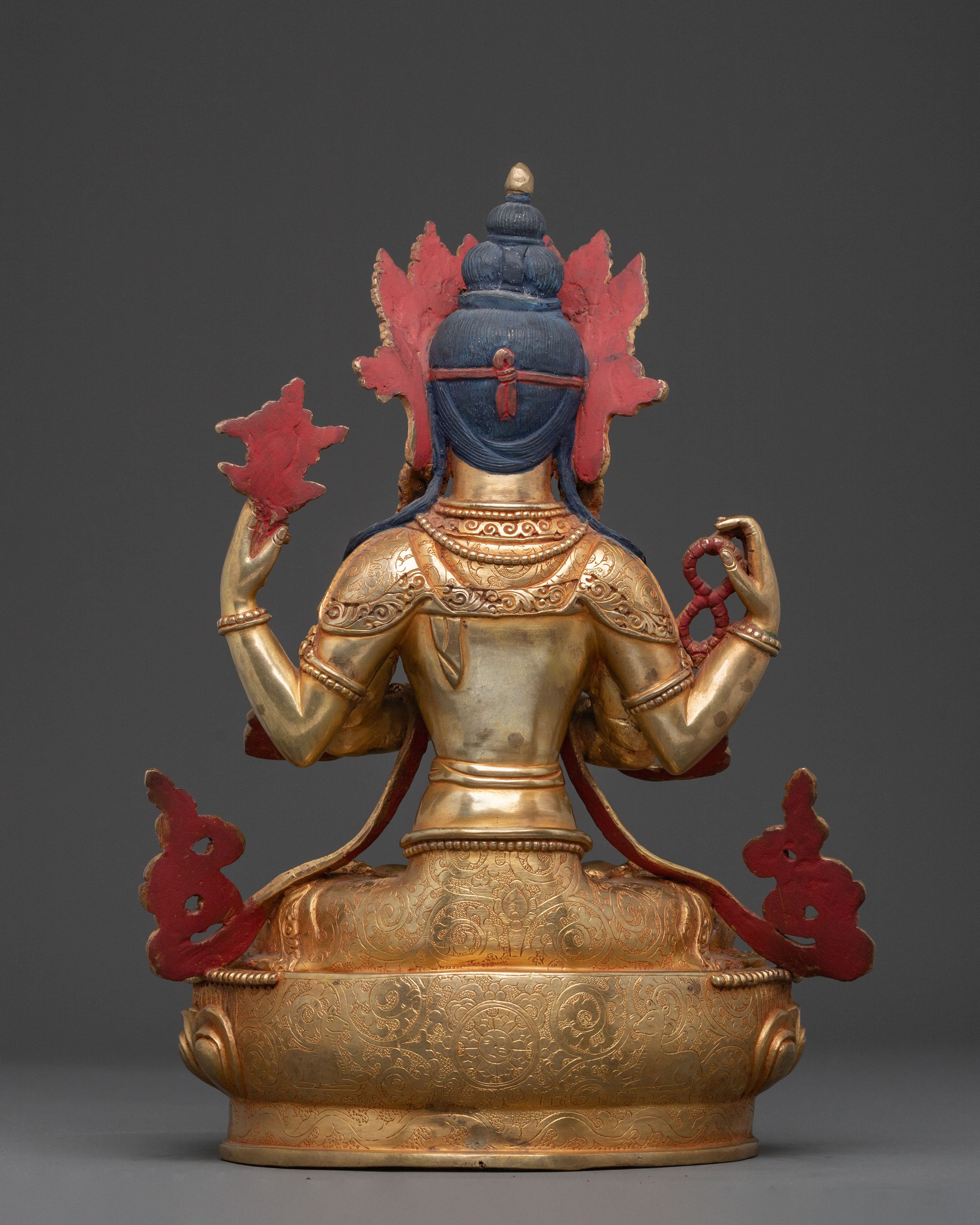 Chenrezig: Handcrafted Sacred Figurine