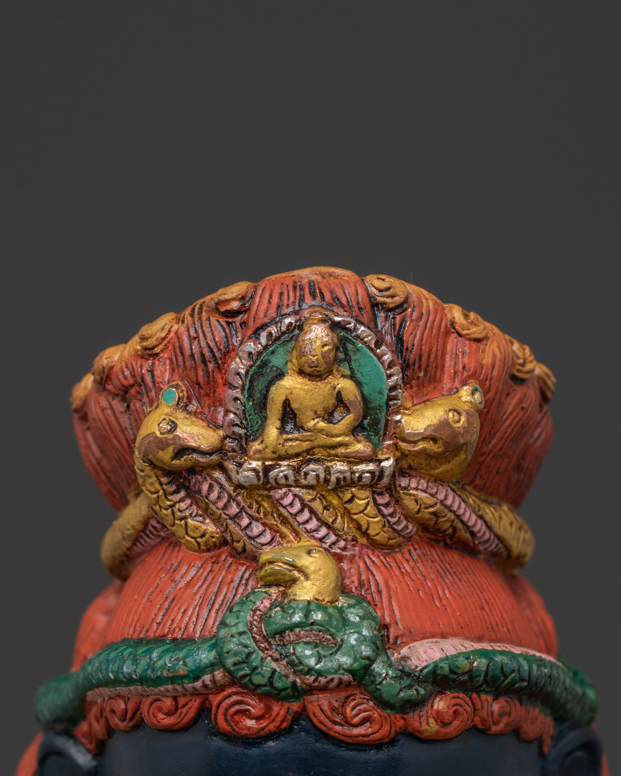 Black Dzambhala Tantric Statue | Wealth Deity