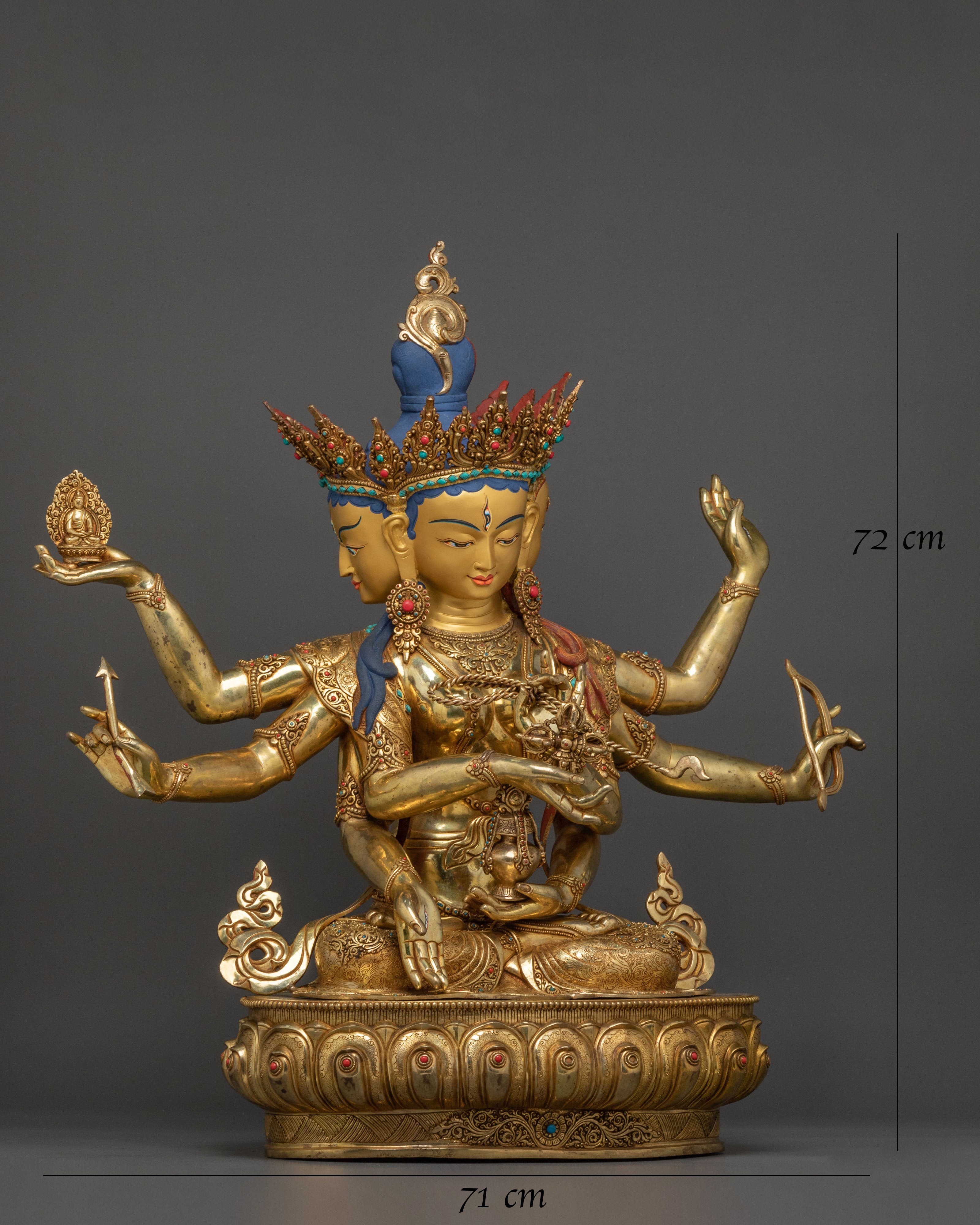 Ushnisha Vijaya Namgyalma Statue | Home Decor
