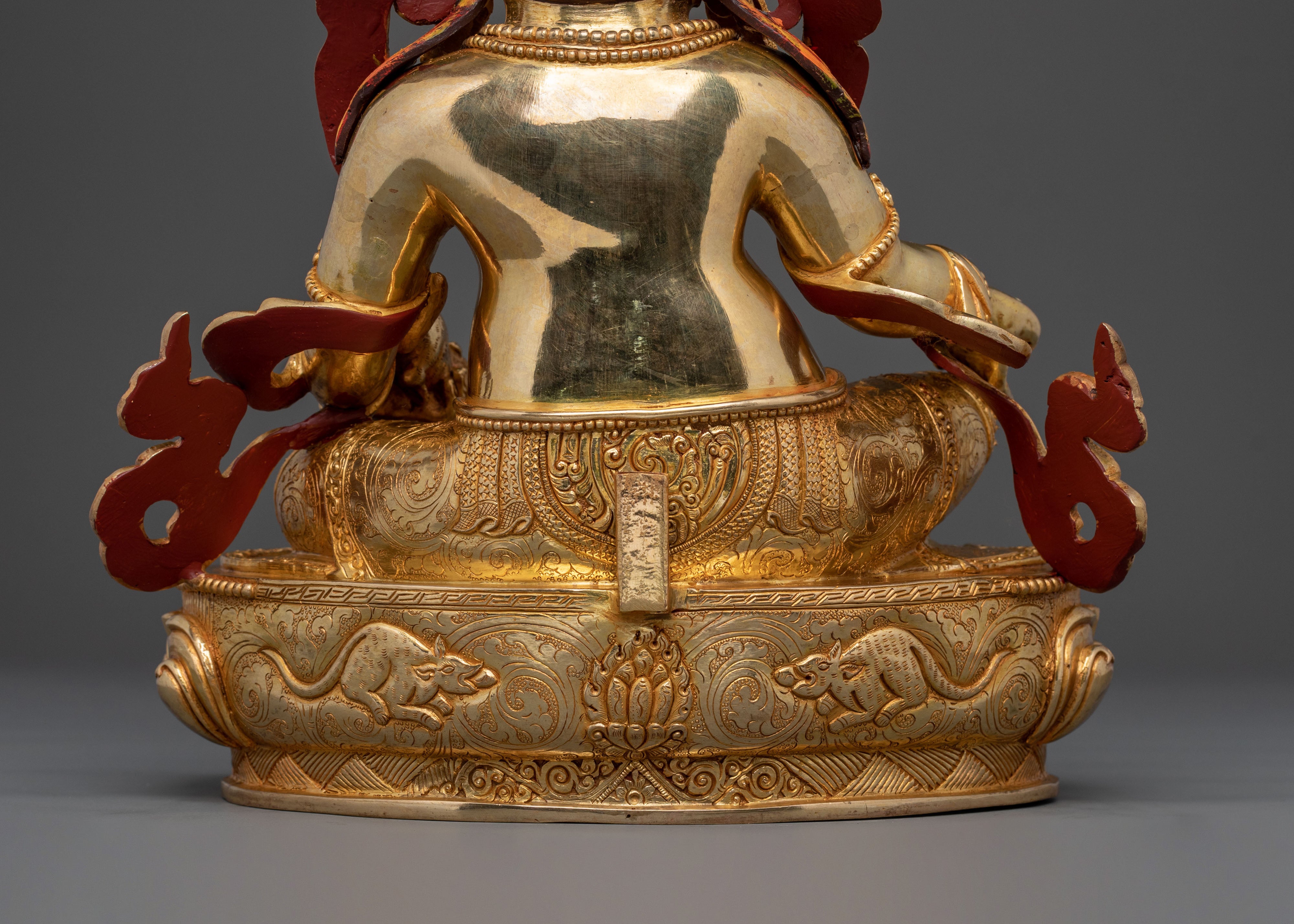 Dzambhala Statue: The Golden God of Wealth