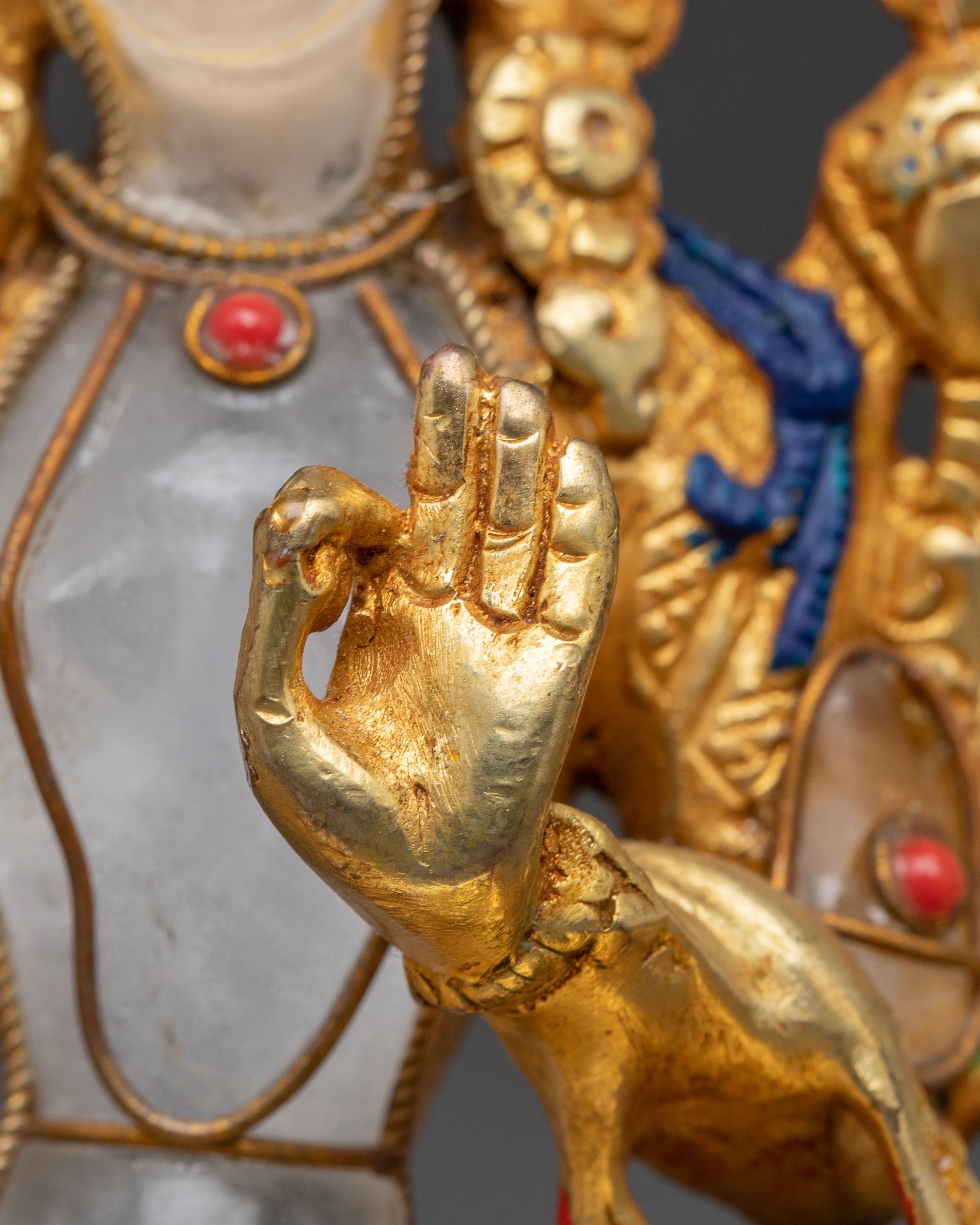 Handmade Sculpture of Compassionate Mother Green Tara