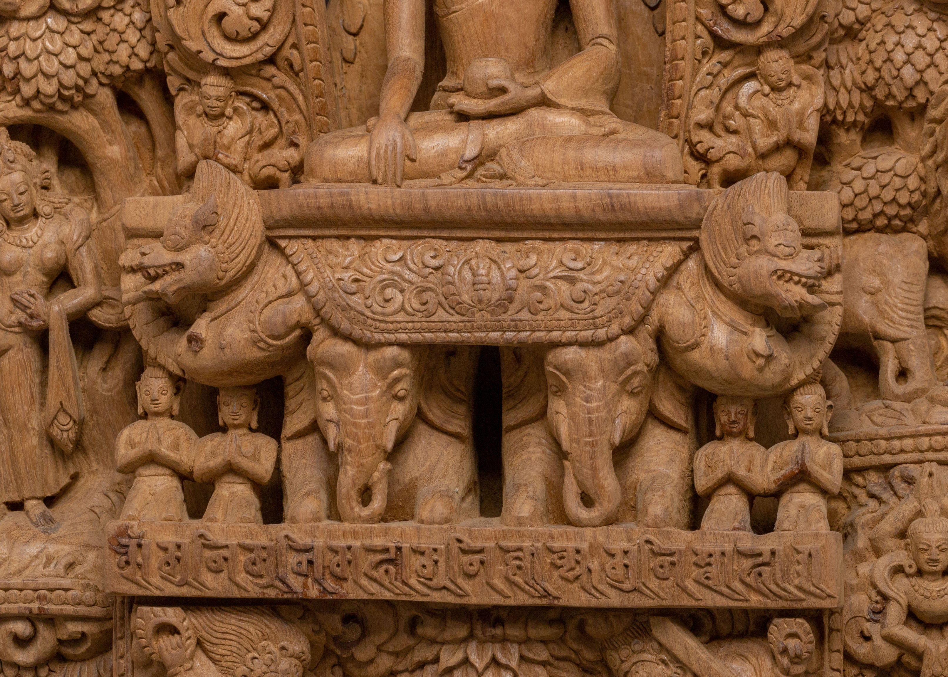 Shakyamuni Buddha Wooden Sculpture | Life of Buddha Carvings