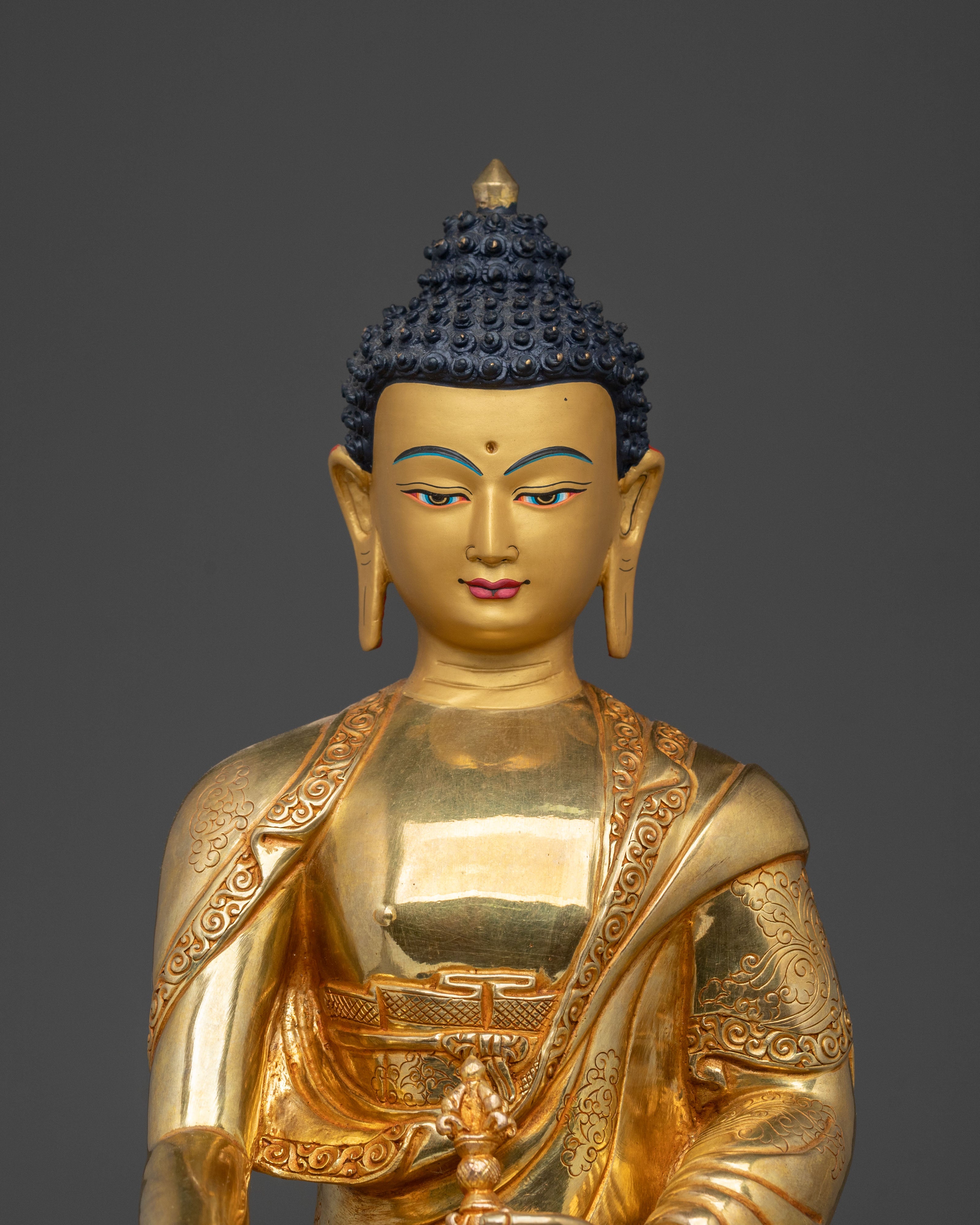 Handcrafted Mitrugpa Statue: Buddhist Home Decor