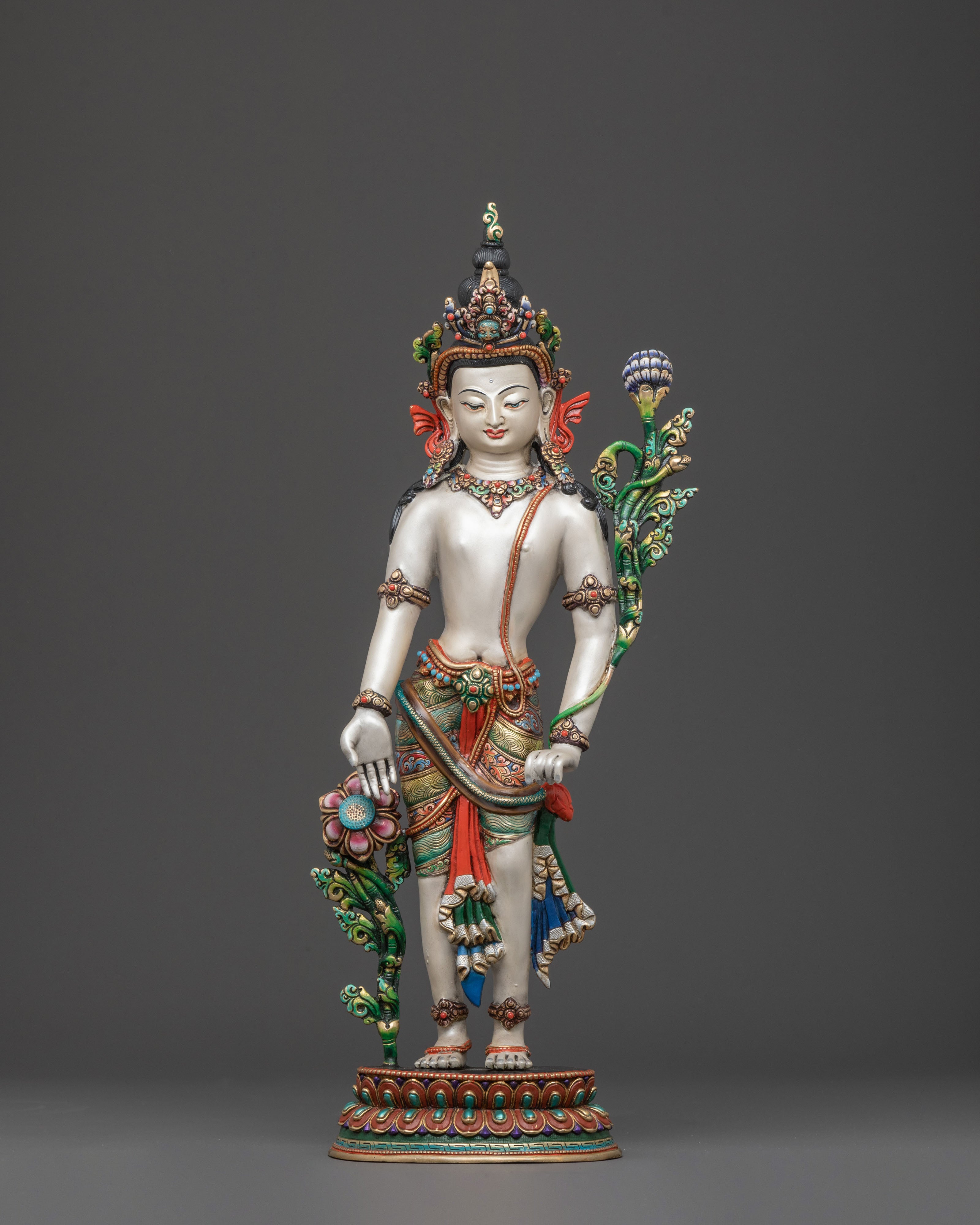 Padmapani Divine Statue for Rituals | Symbol of Tranquility