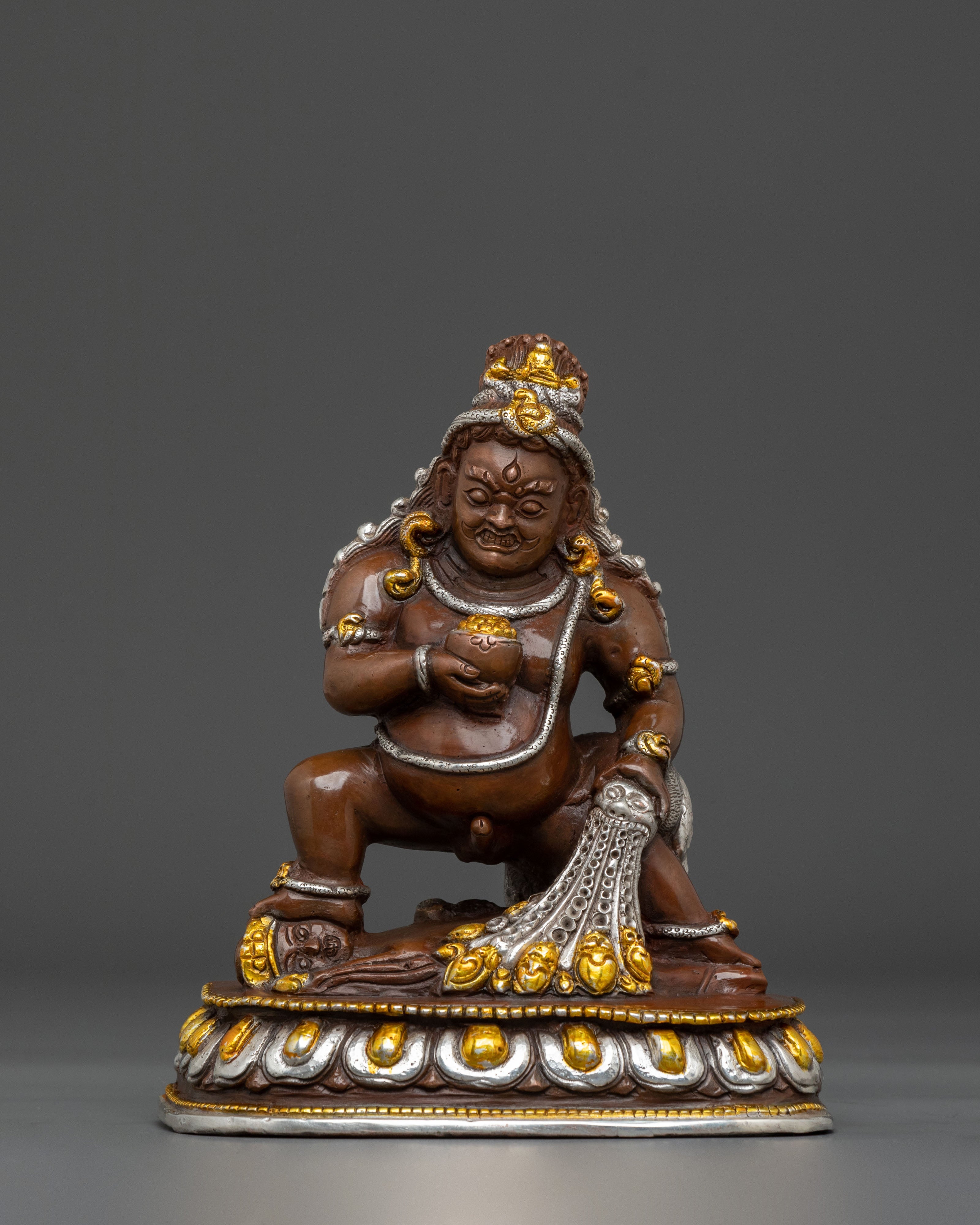 Black Dzambhala Statue