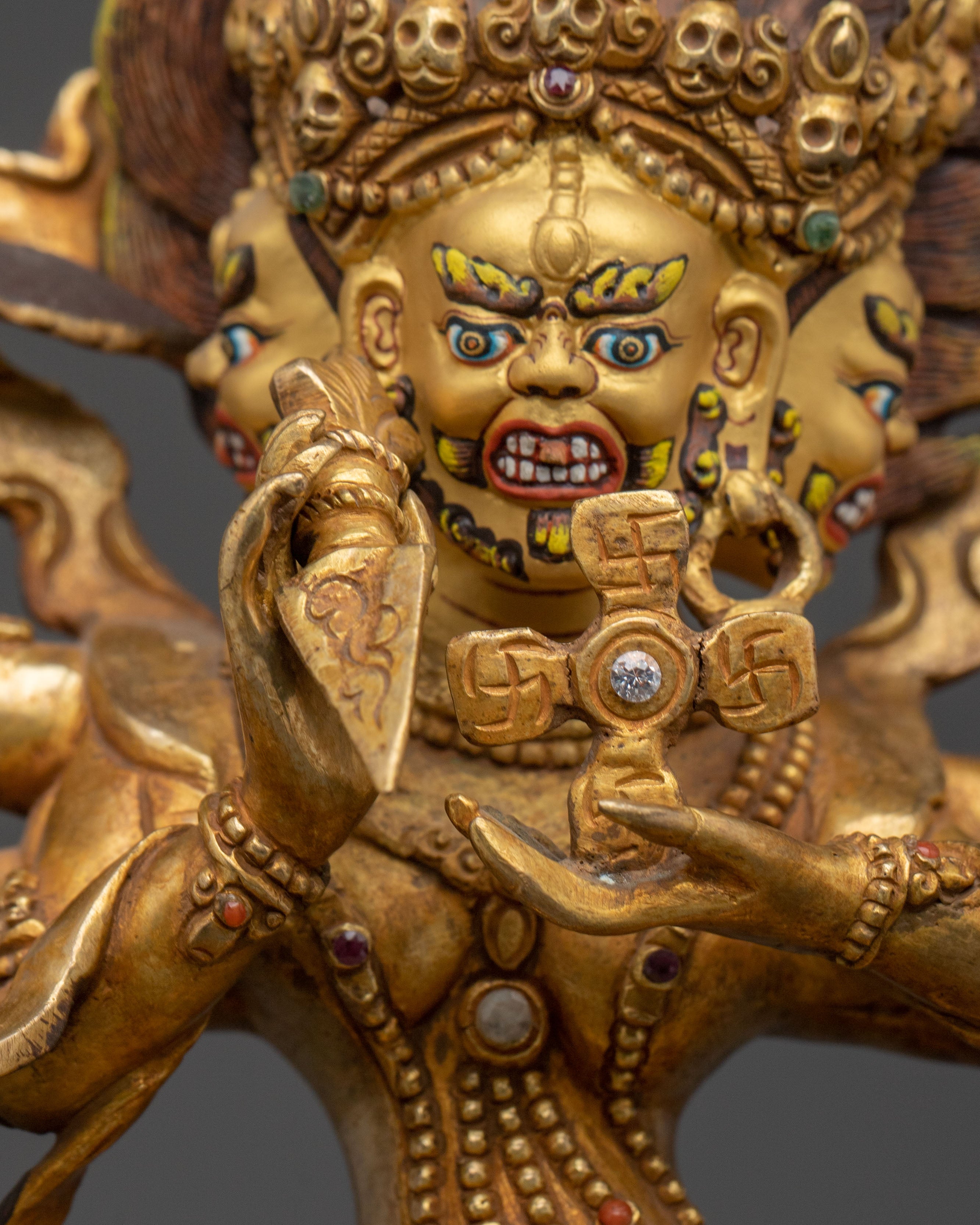 Palden Lhamo Sculpture | Fierce Buddhist Protector