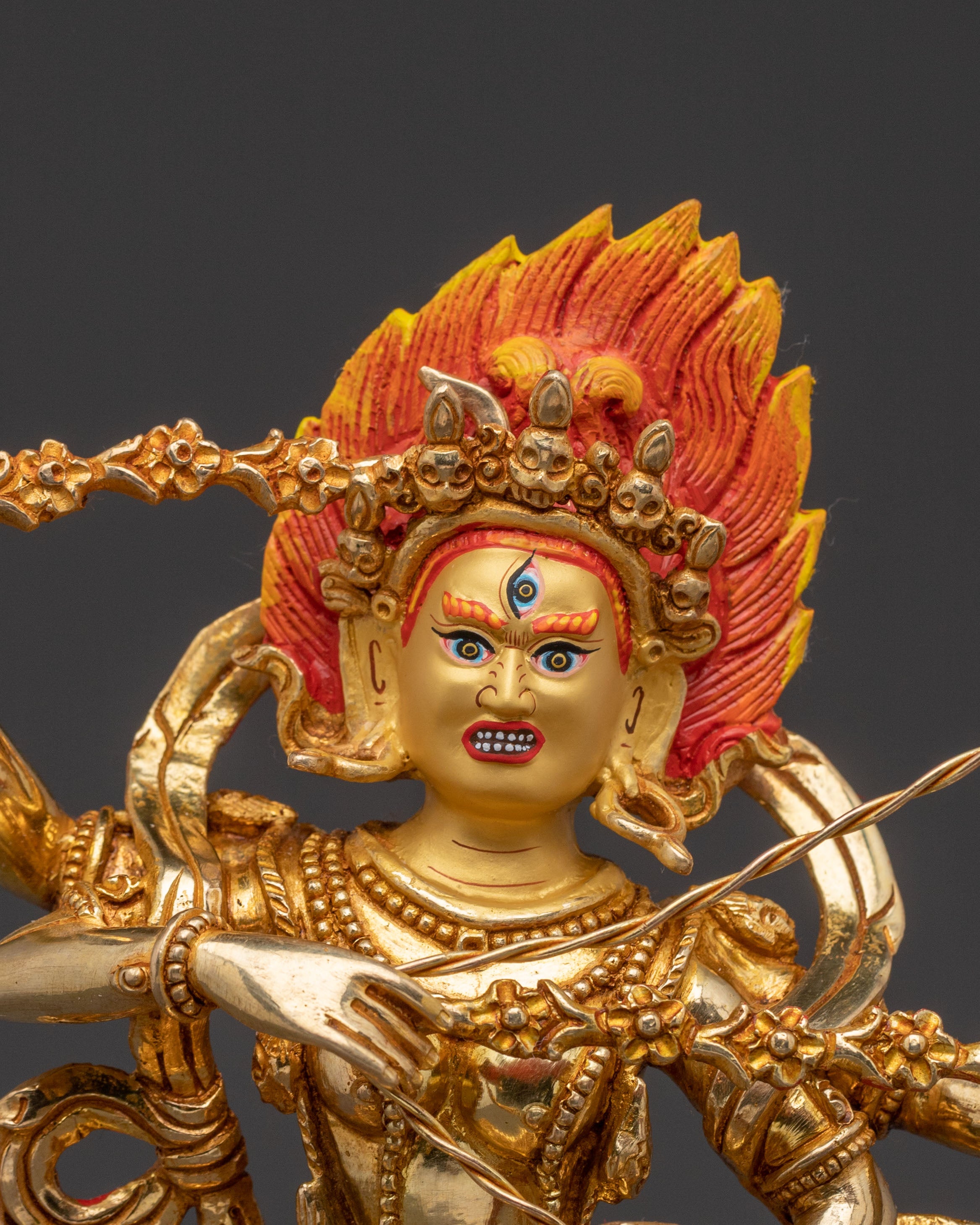 Kurukulla Red Dakini Statue | Meditation Sculpture