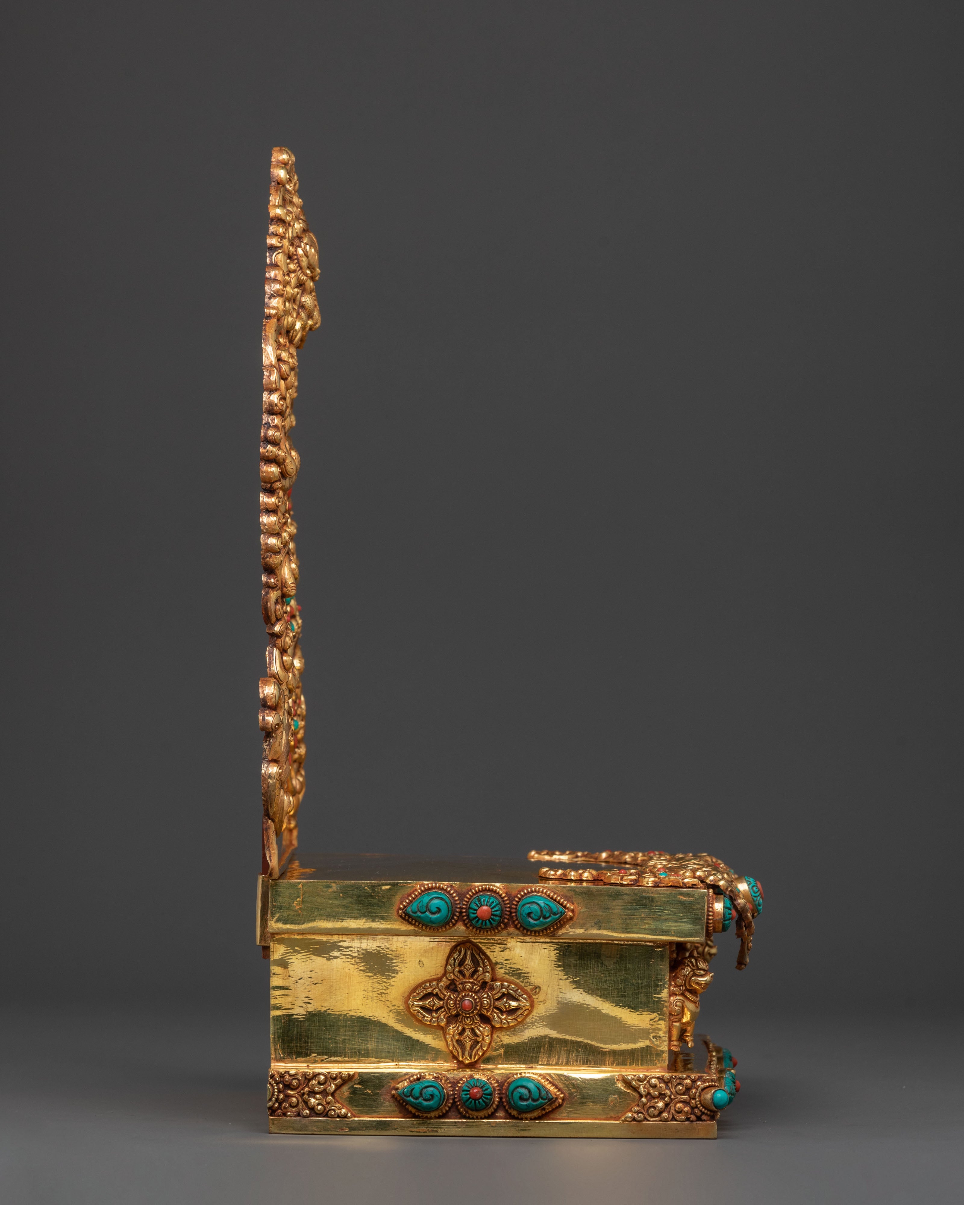 Sacred Throne | Handcrafted with 24K Gold Gilding