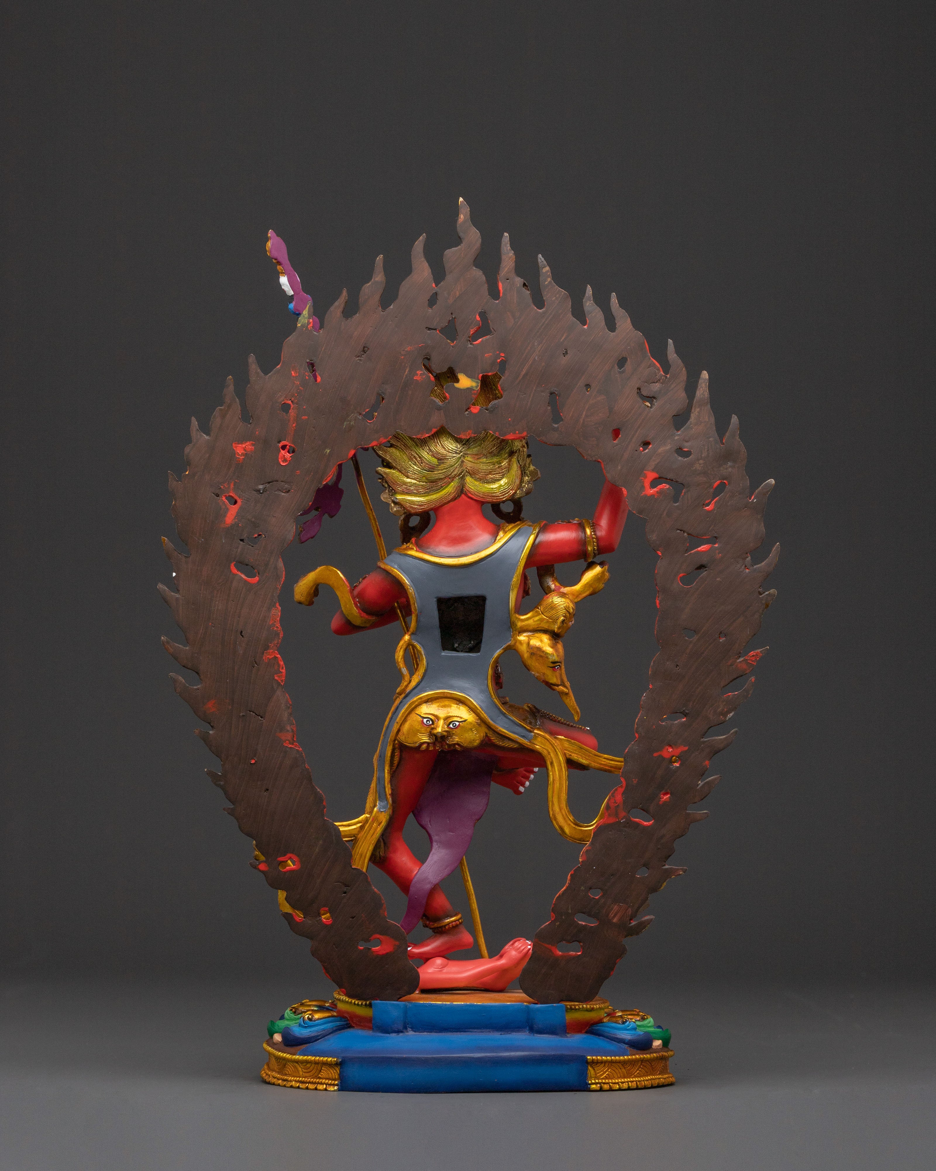 Guardian Troma Nagmo Spiritual Statue for Decor