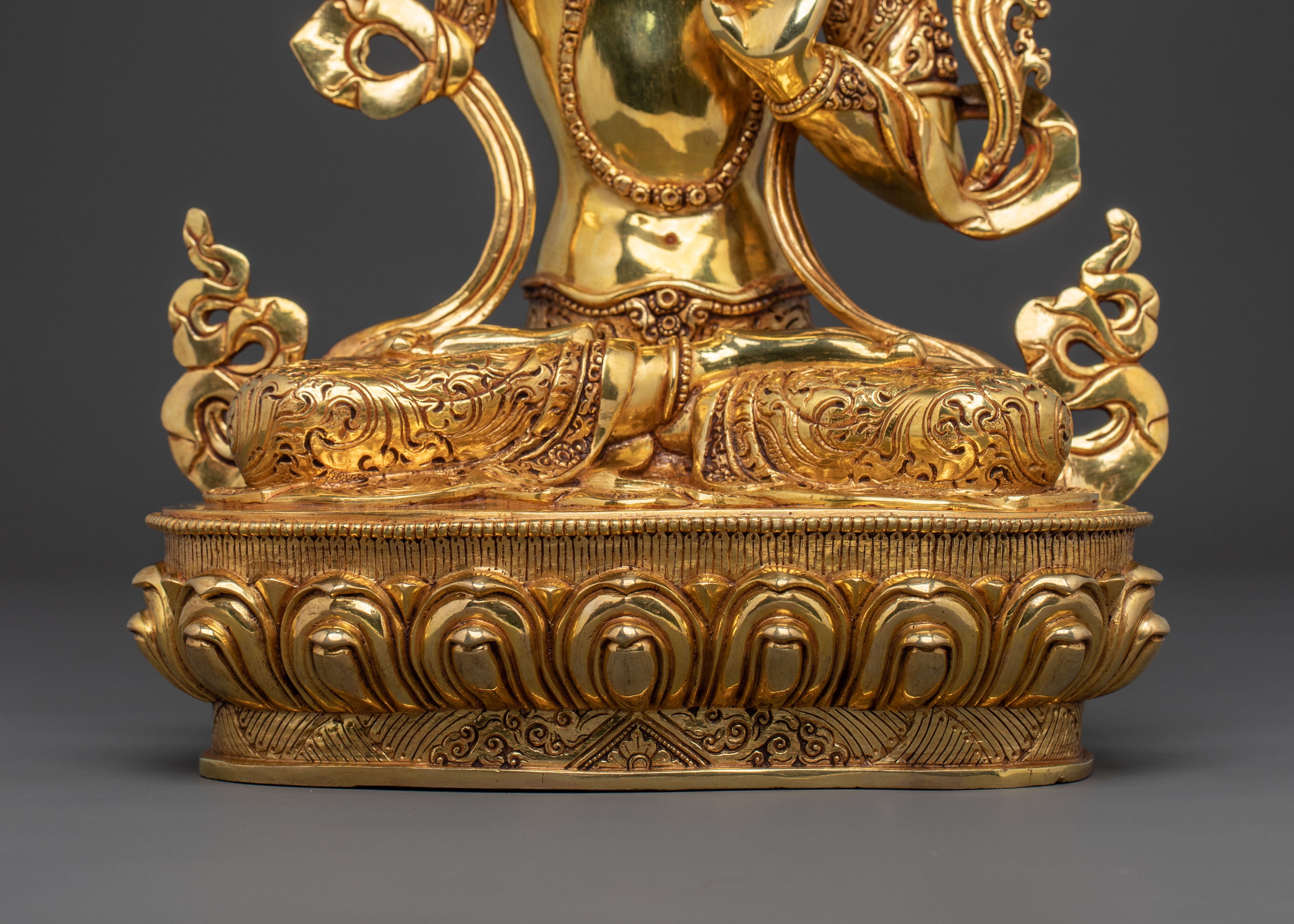 Sacred Manjushri Blessing Statue | Bodhisattva of Wisdom