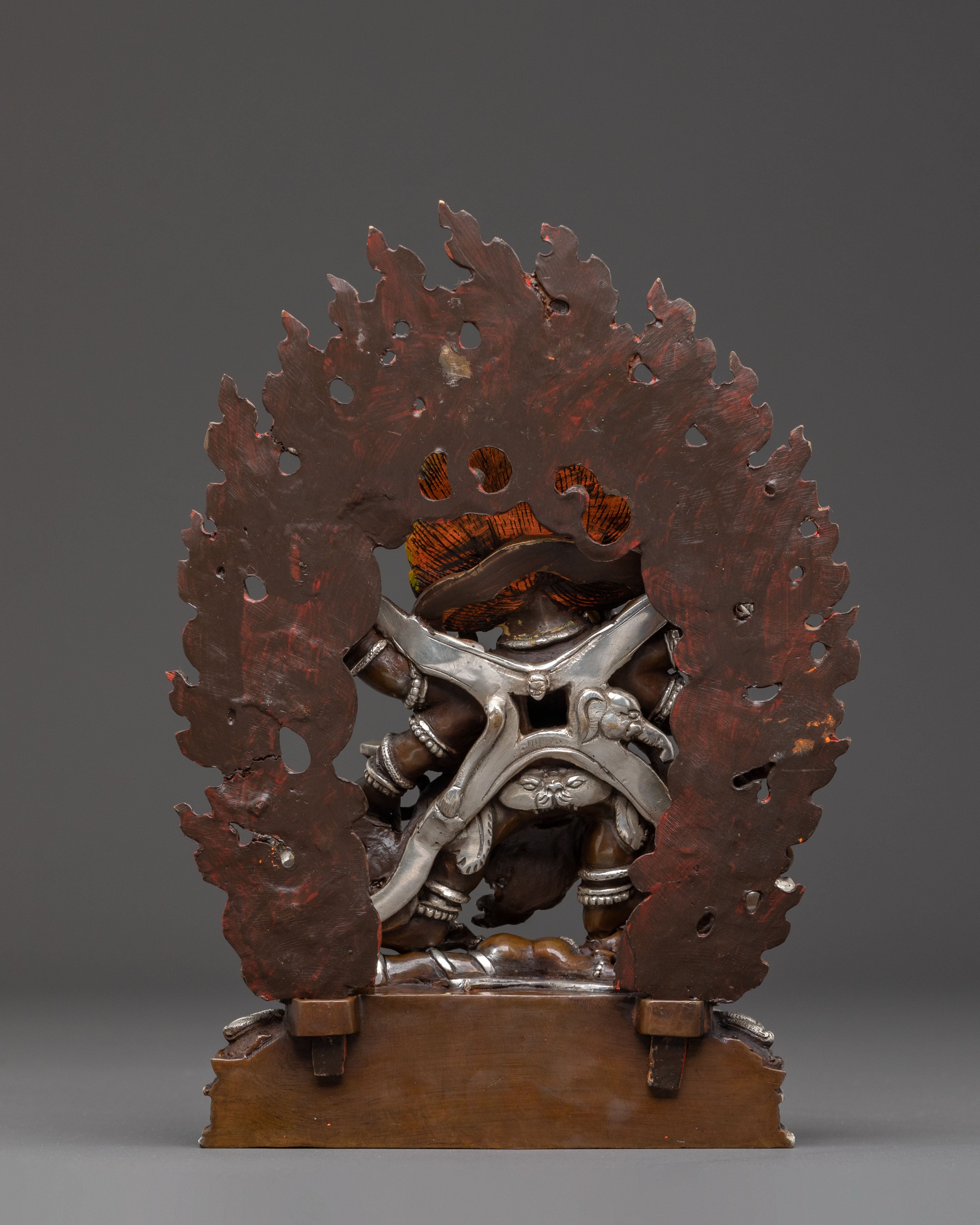 Himalayan Six Armed Mahakala Statue | Protector of Dharma
