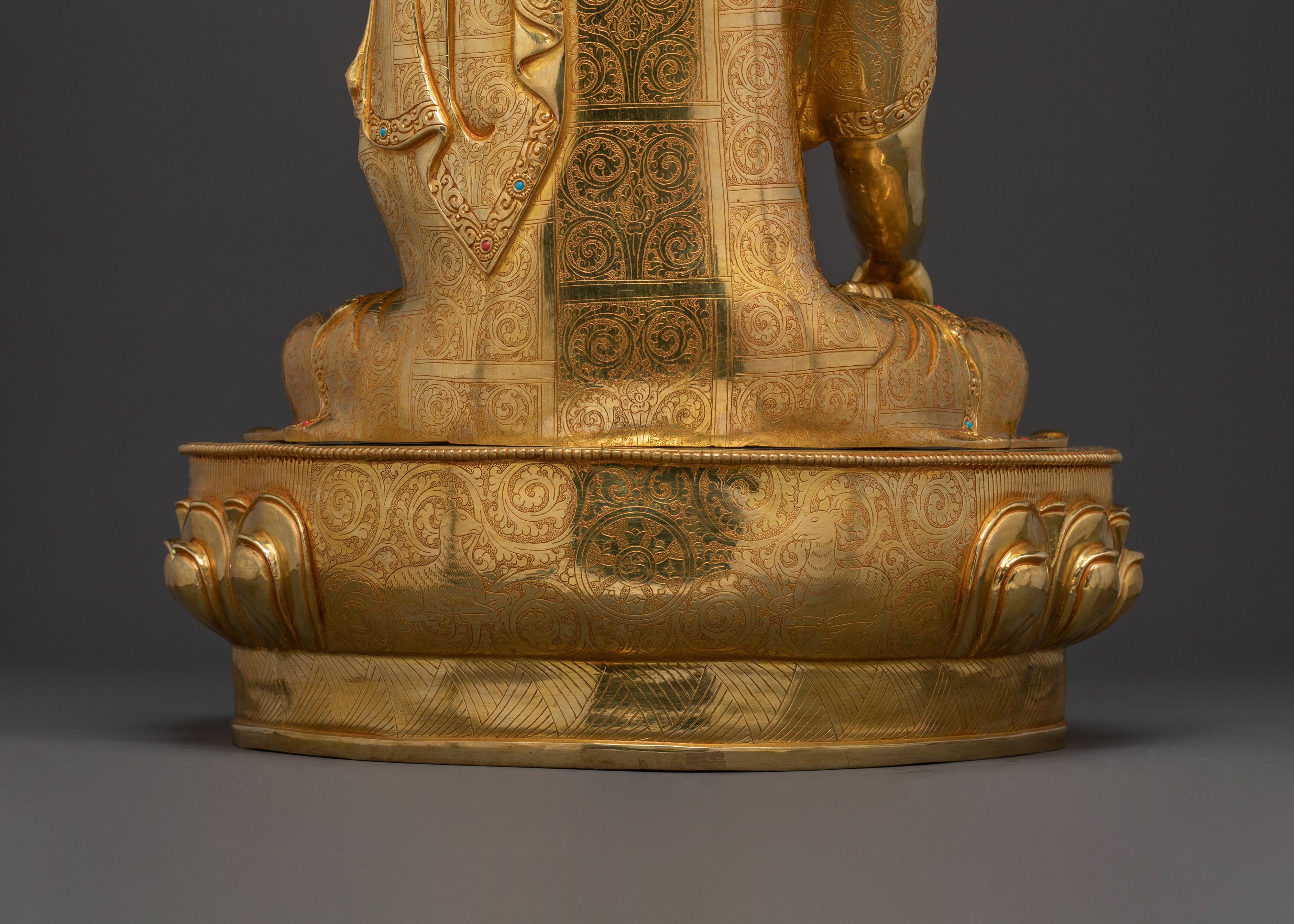 Shakyamuni Buddha Enlightened Golden Statue