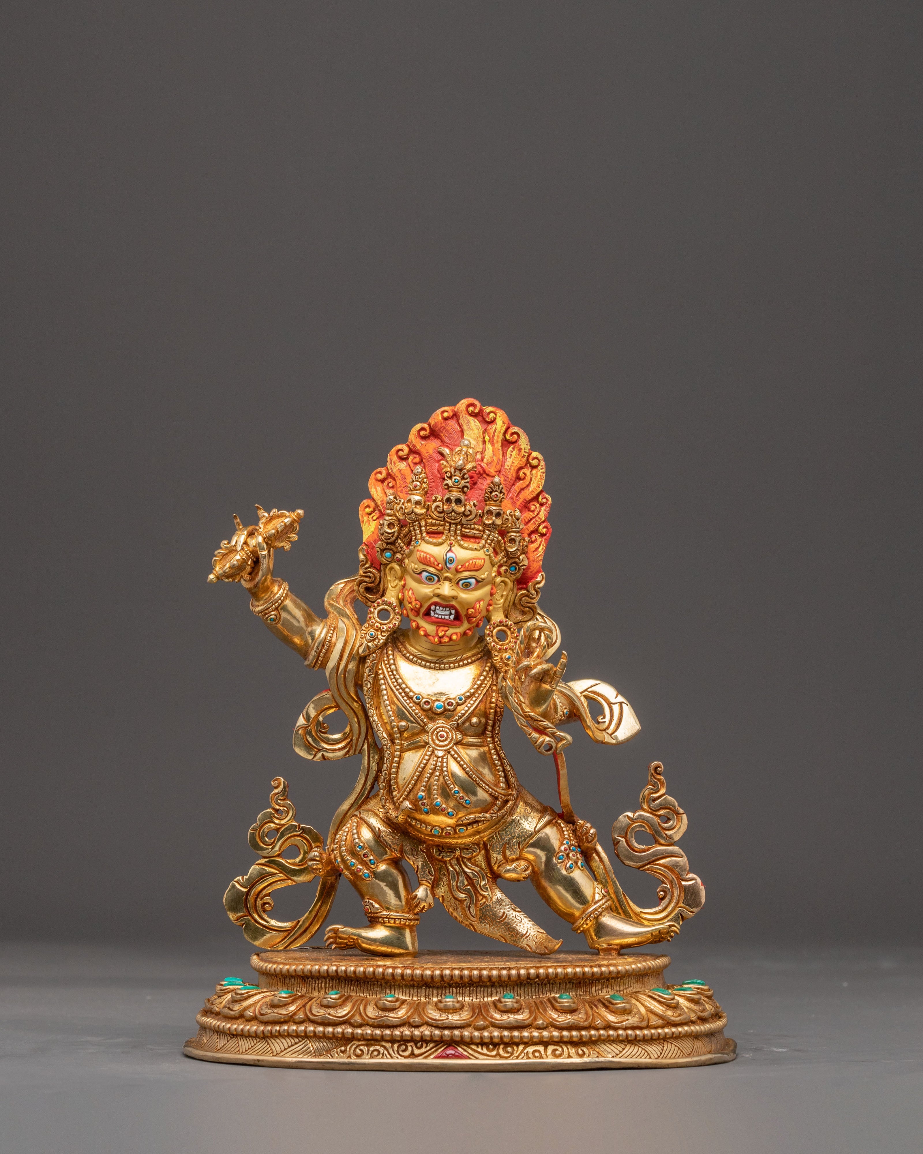 Handcrafted Statue of Bodhisattva Vajrapani | Protector of the Buddha