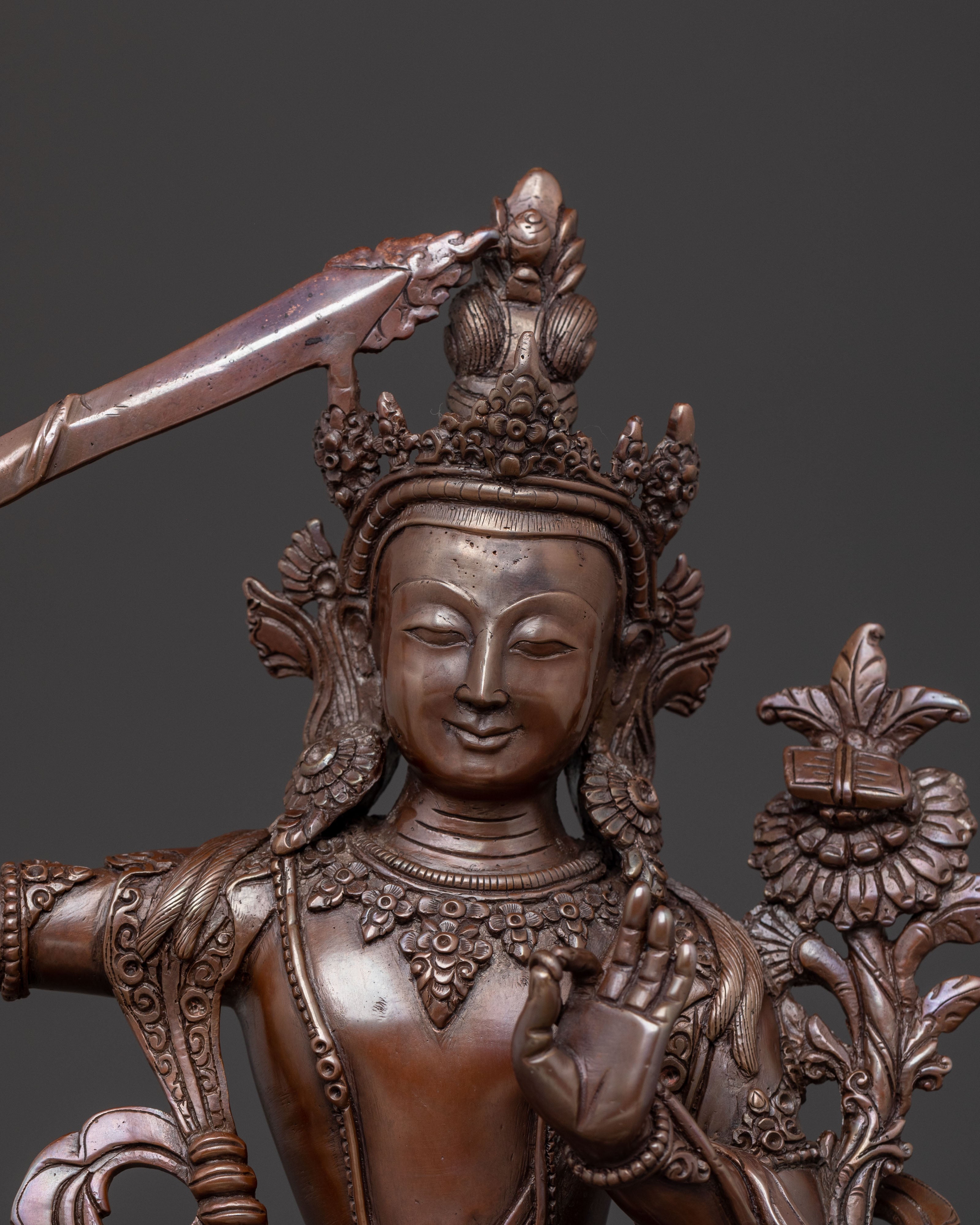 Manjushri Sacred Statue | Embodiment of Wisdom