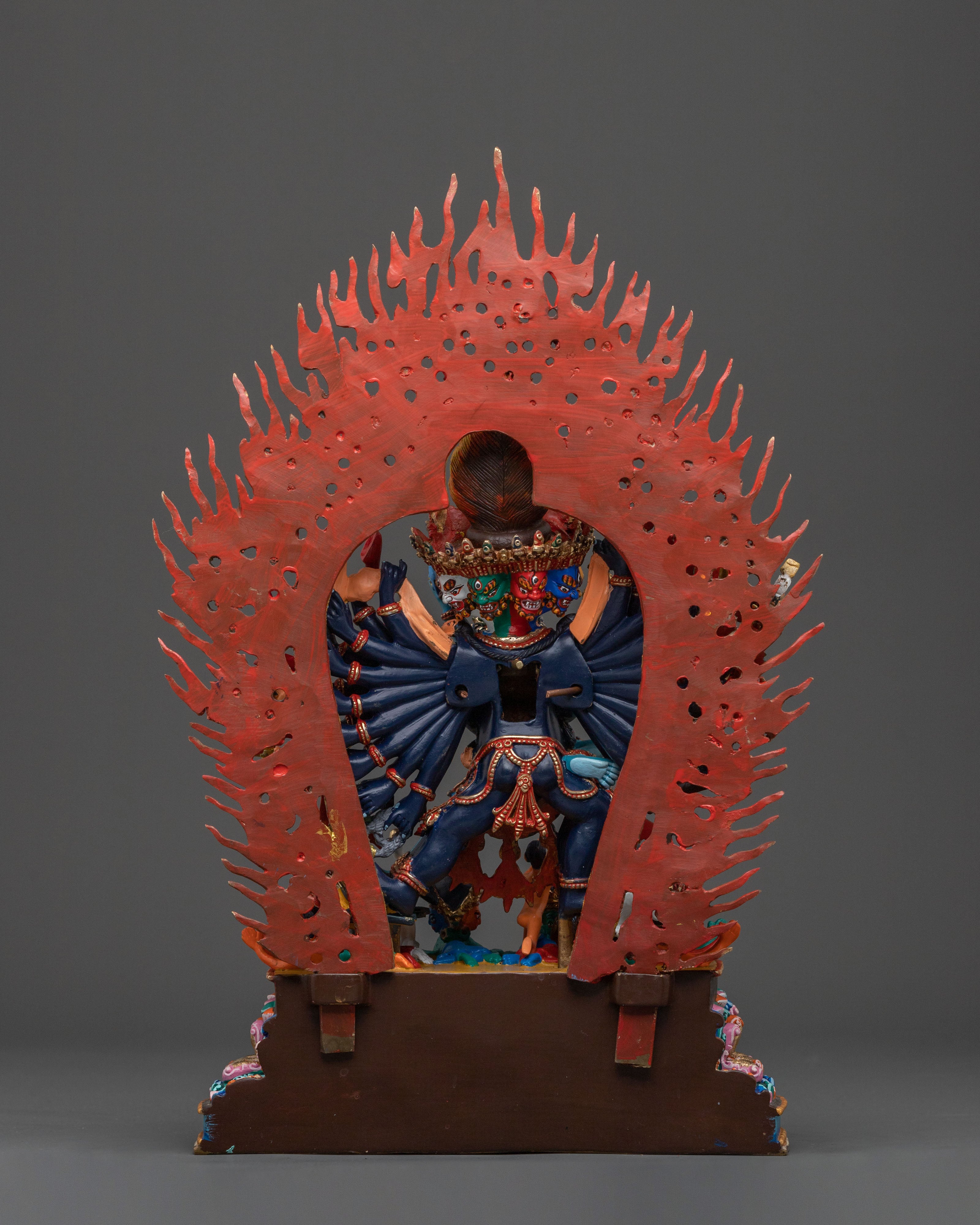 Yamantaka Wrathful Sculpture | Wrathful Guardian of Dharma