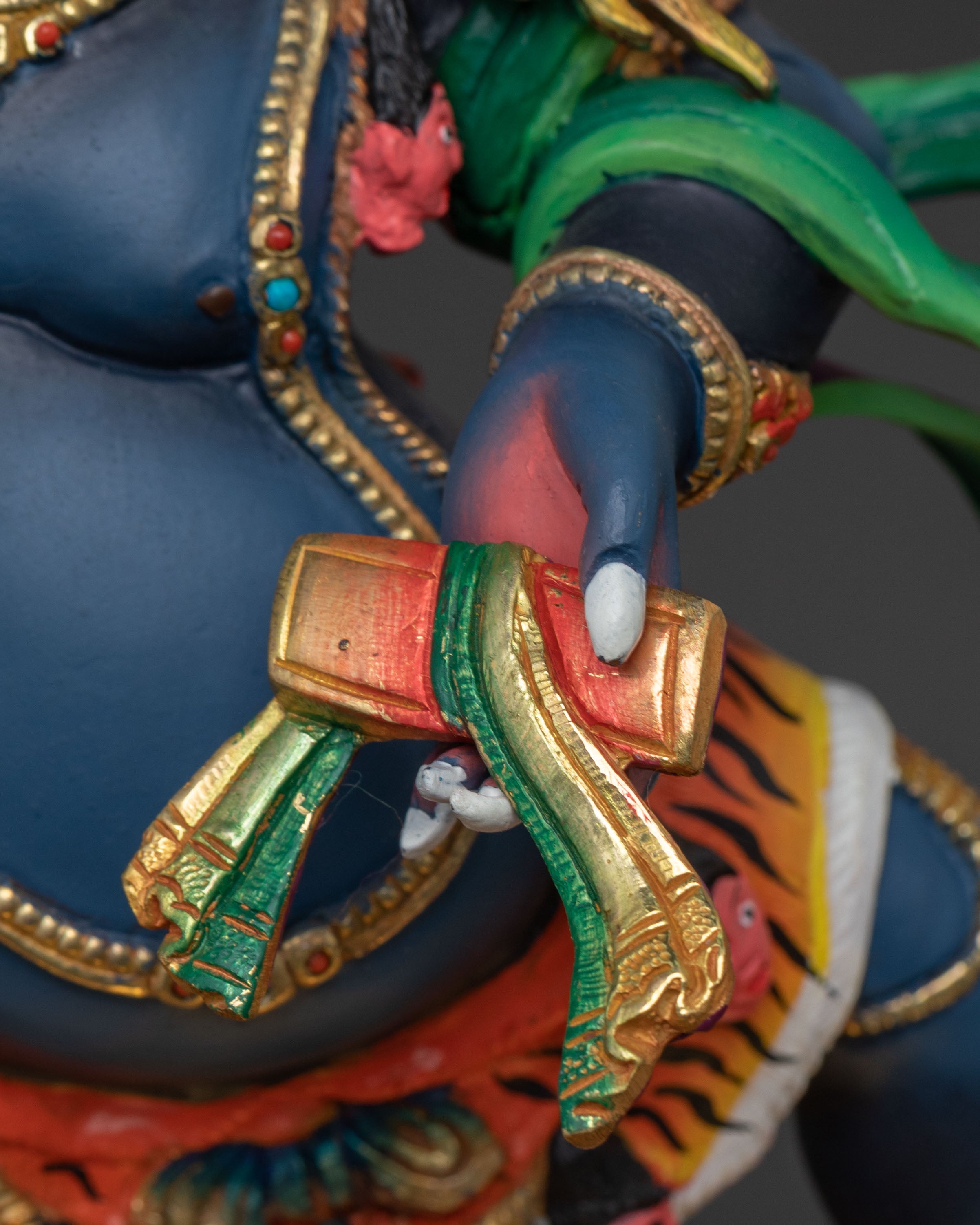 Black Manjushri Spiritual Statue | Symbol of Strength