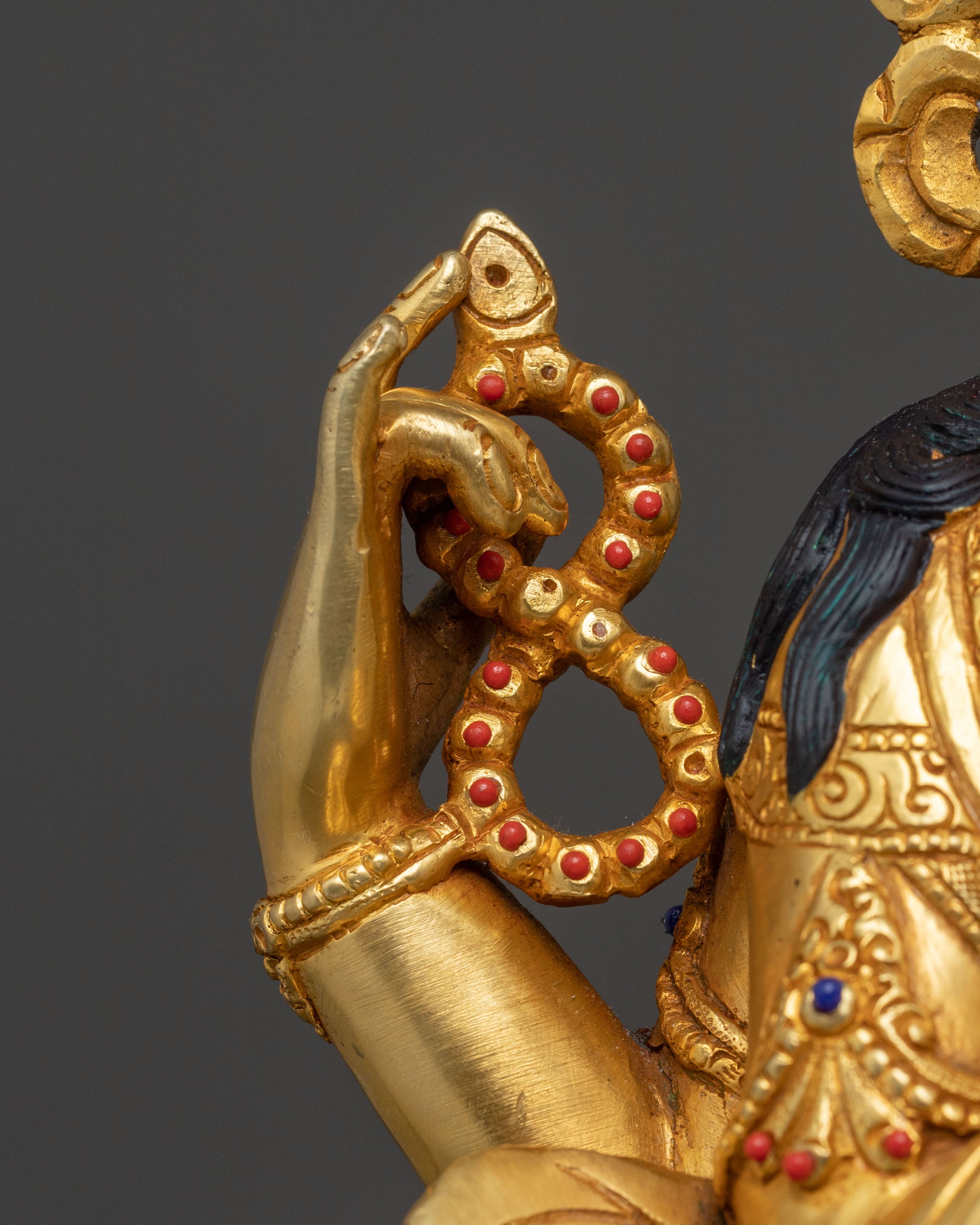 Chenrezig Serene Temple Statue | Meditation & Altar Decor