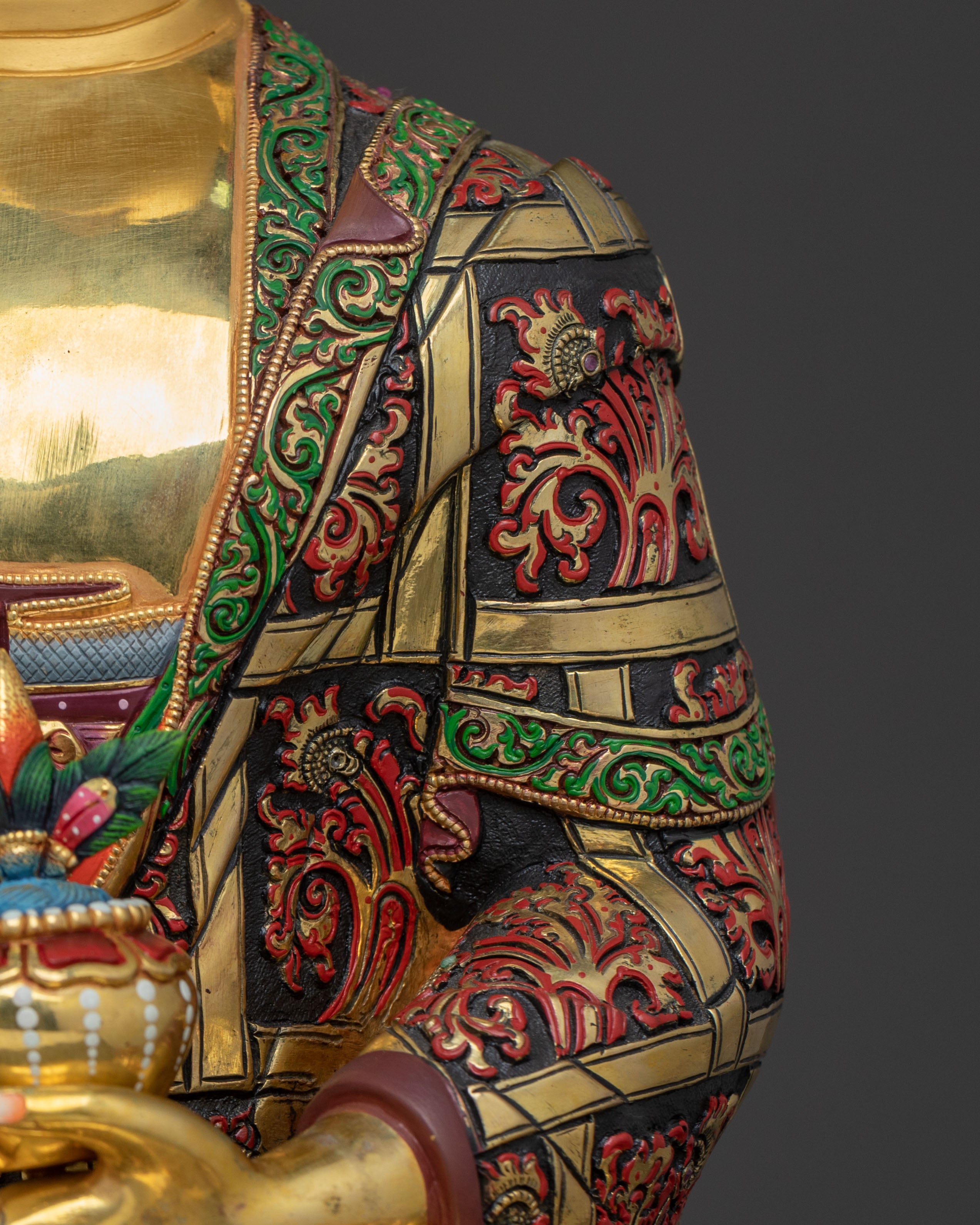 Medicine Buddha Blessing Statue | Healing Icon