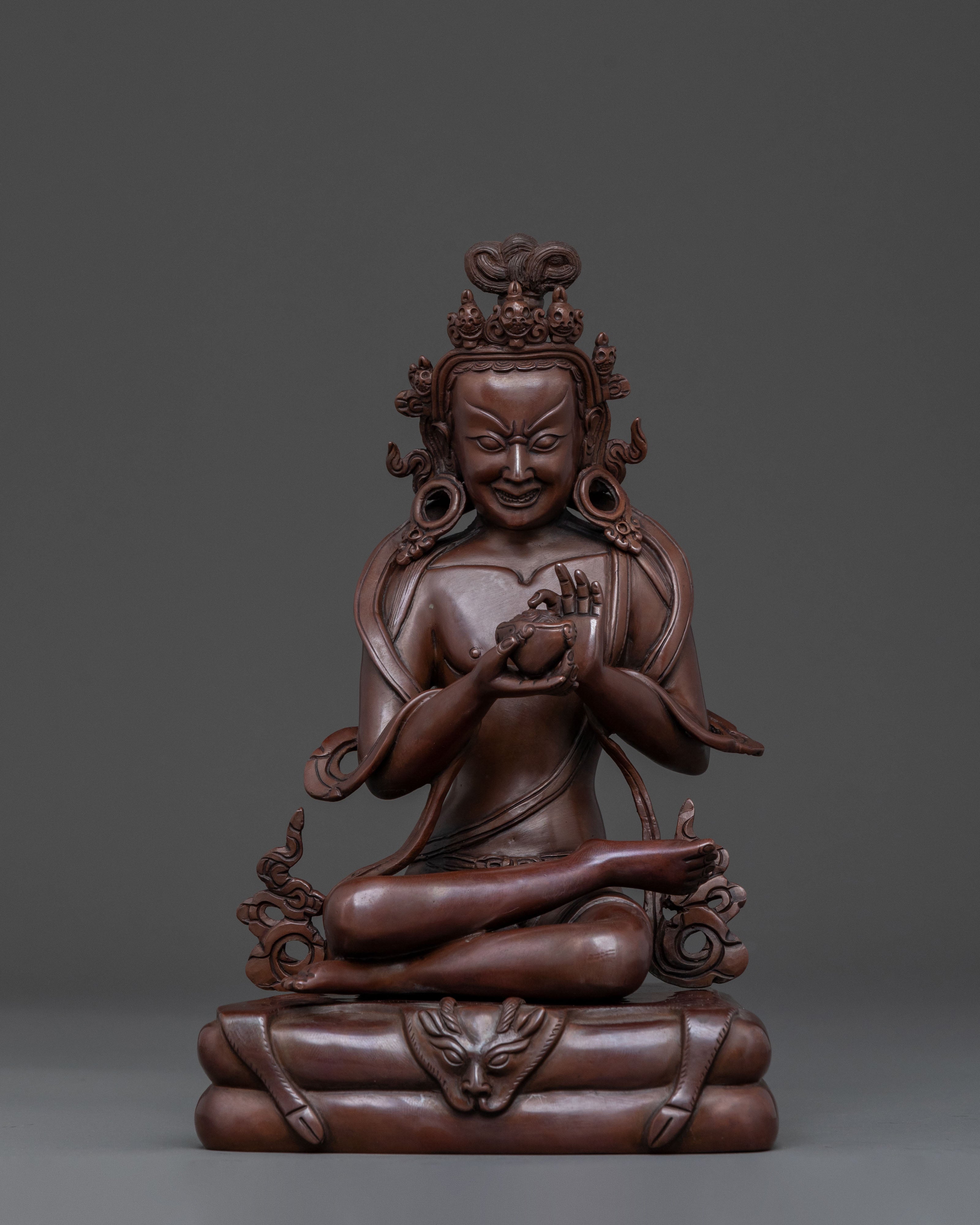 Handcrafted Naropa and Tilopa Statue Set | Sacred Lineage Masters Art