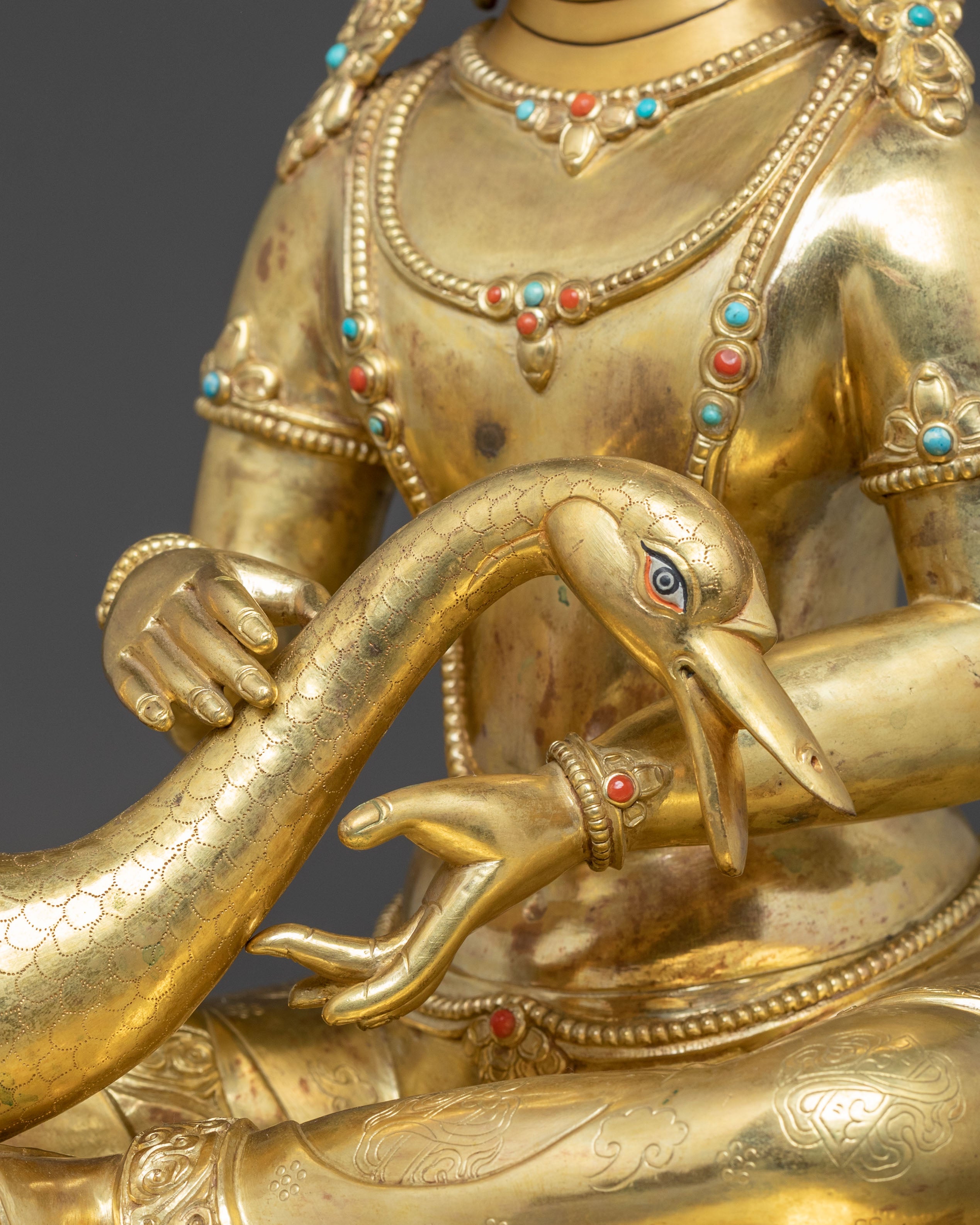 Golden Buddhist Gautama Buddha Statue | Historical Buddha