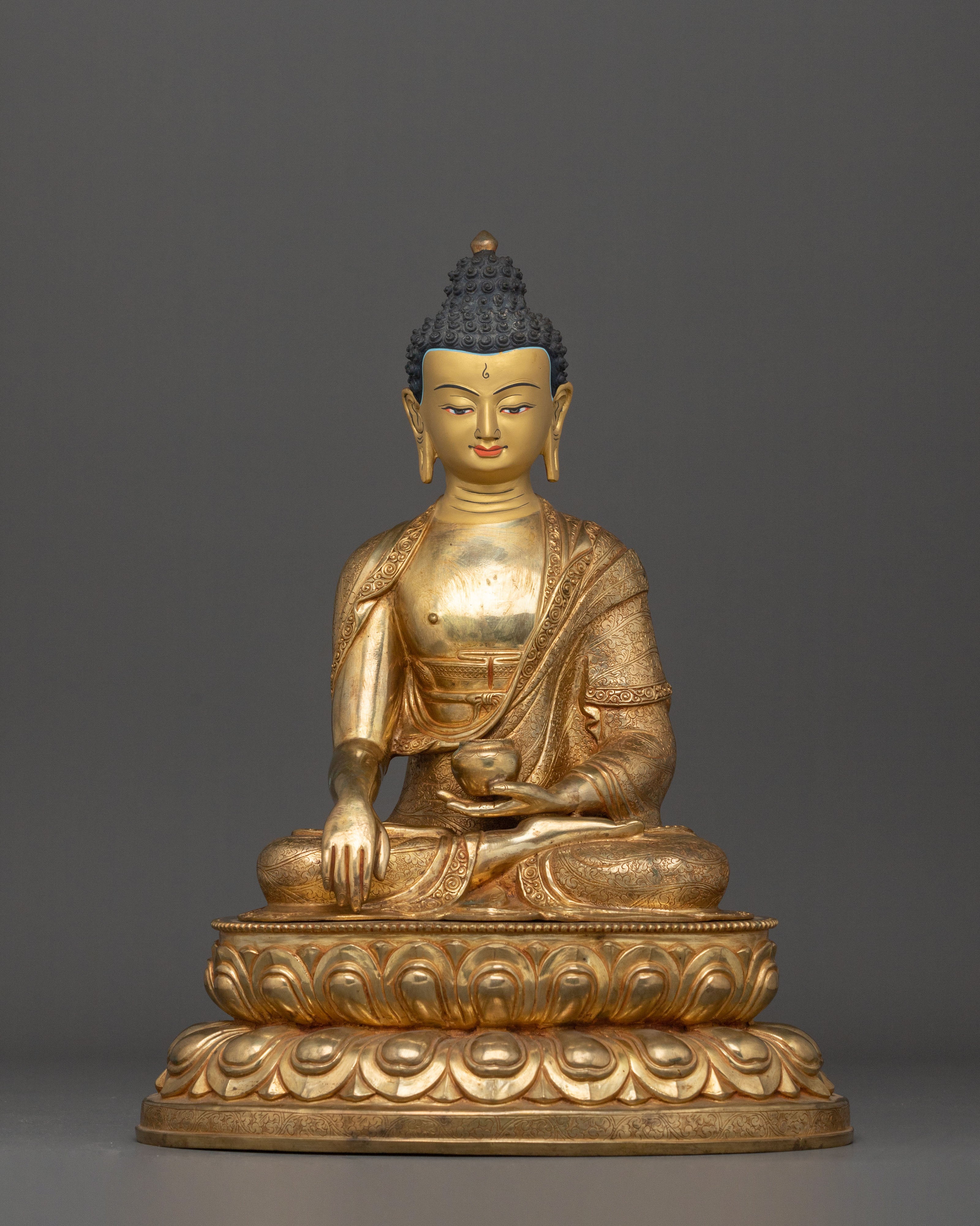 Shakyamuni Buddha Himalayan Figurine | Symbol of Enlightenment