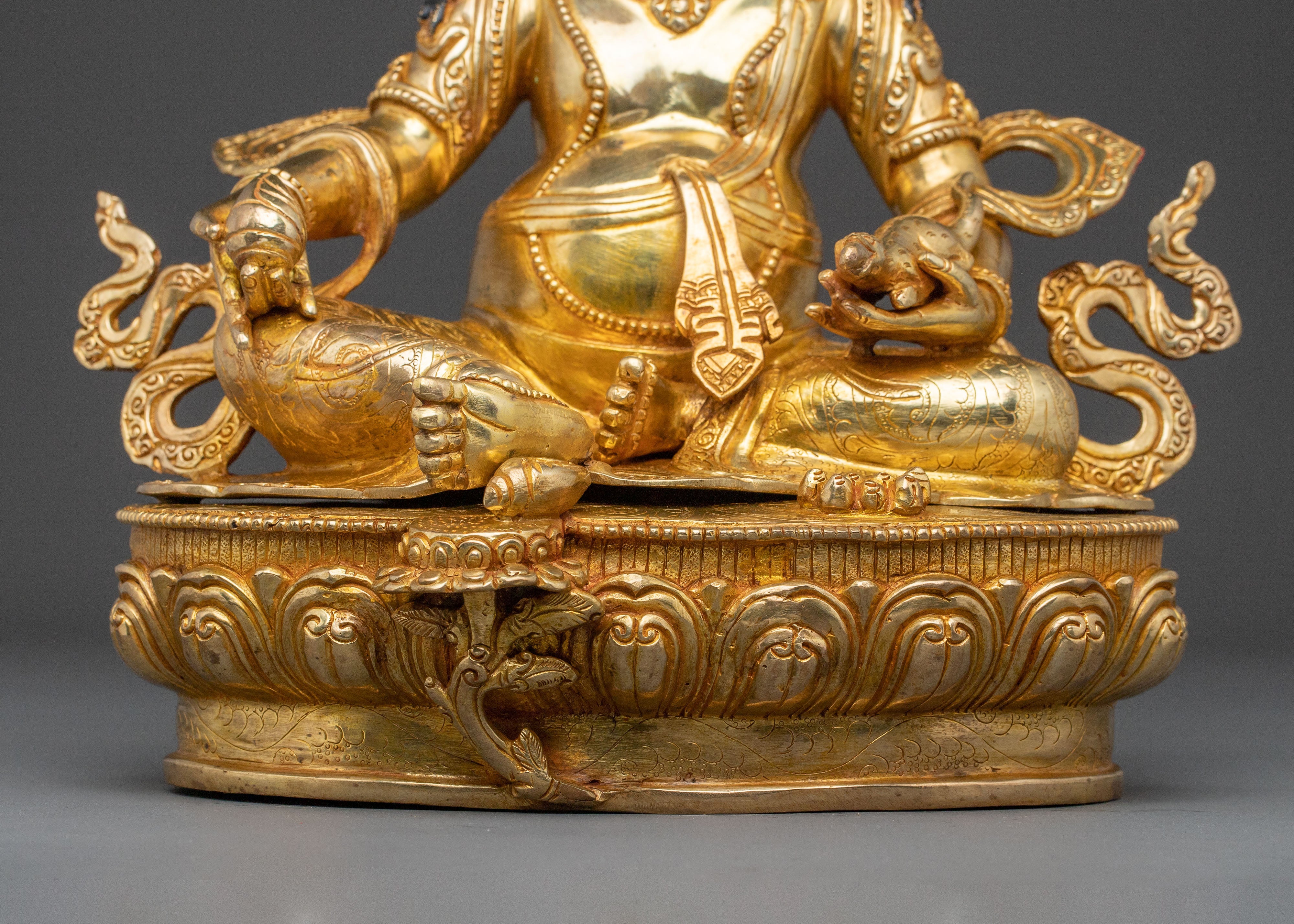 Dzambhala Statue for Abundance | Spiritual Figure