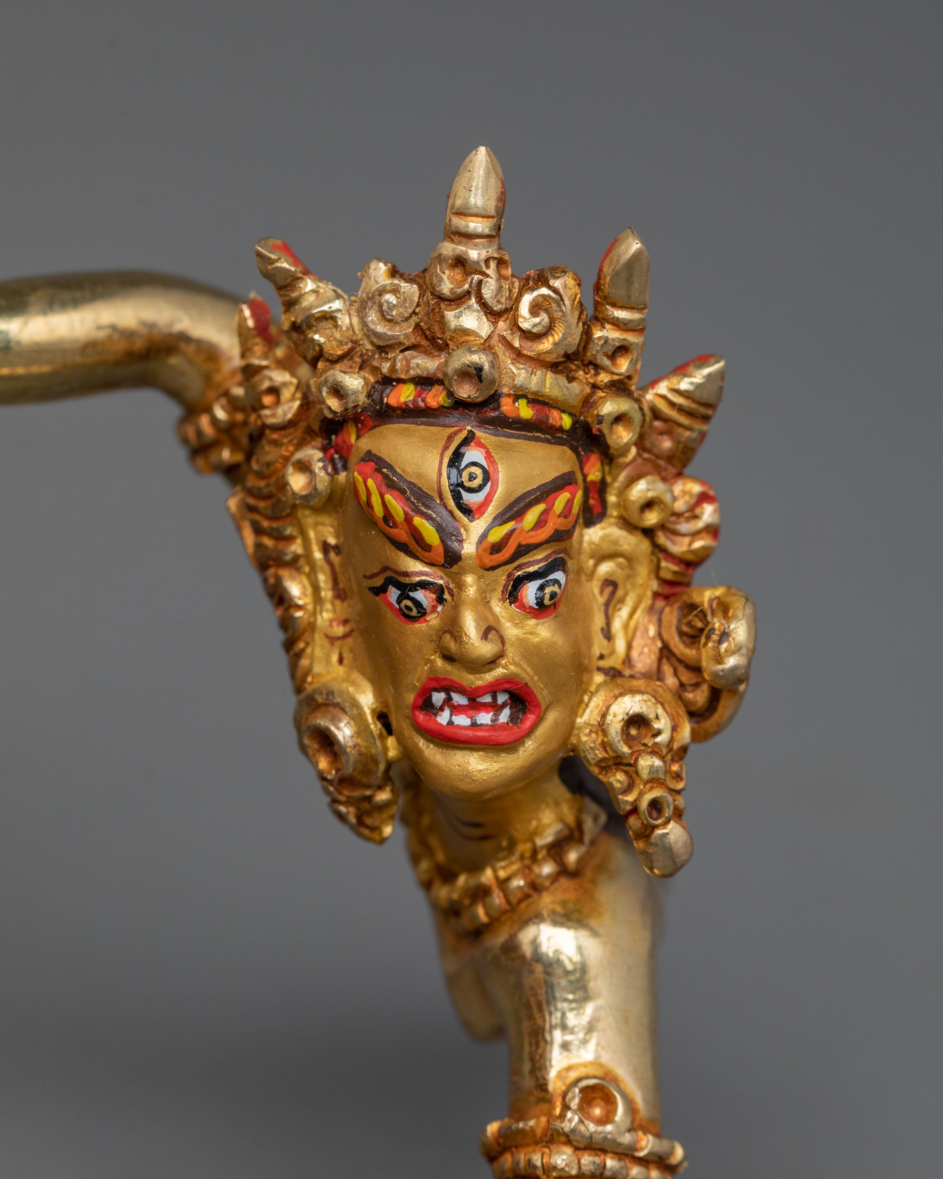 Vajrakilaya Vajra Dagger Deity Statue