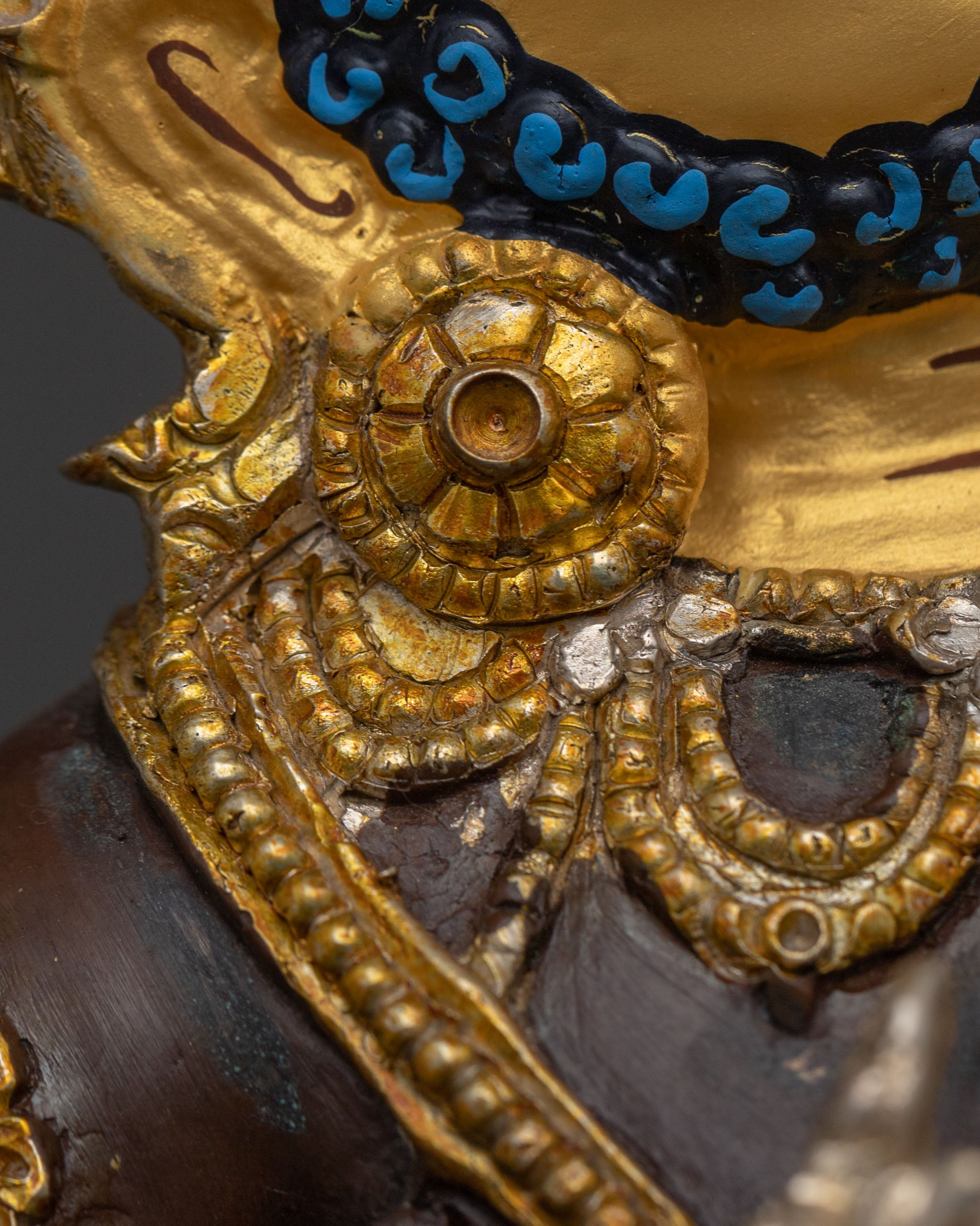 Tibetan Virupa Meditation Statue | Home Decor