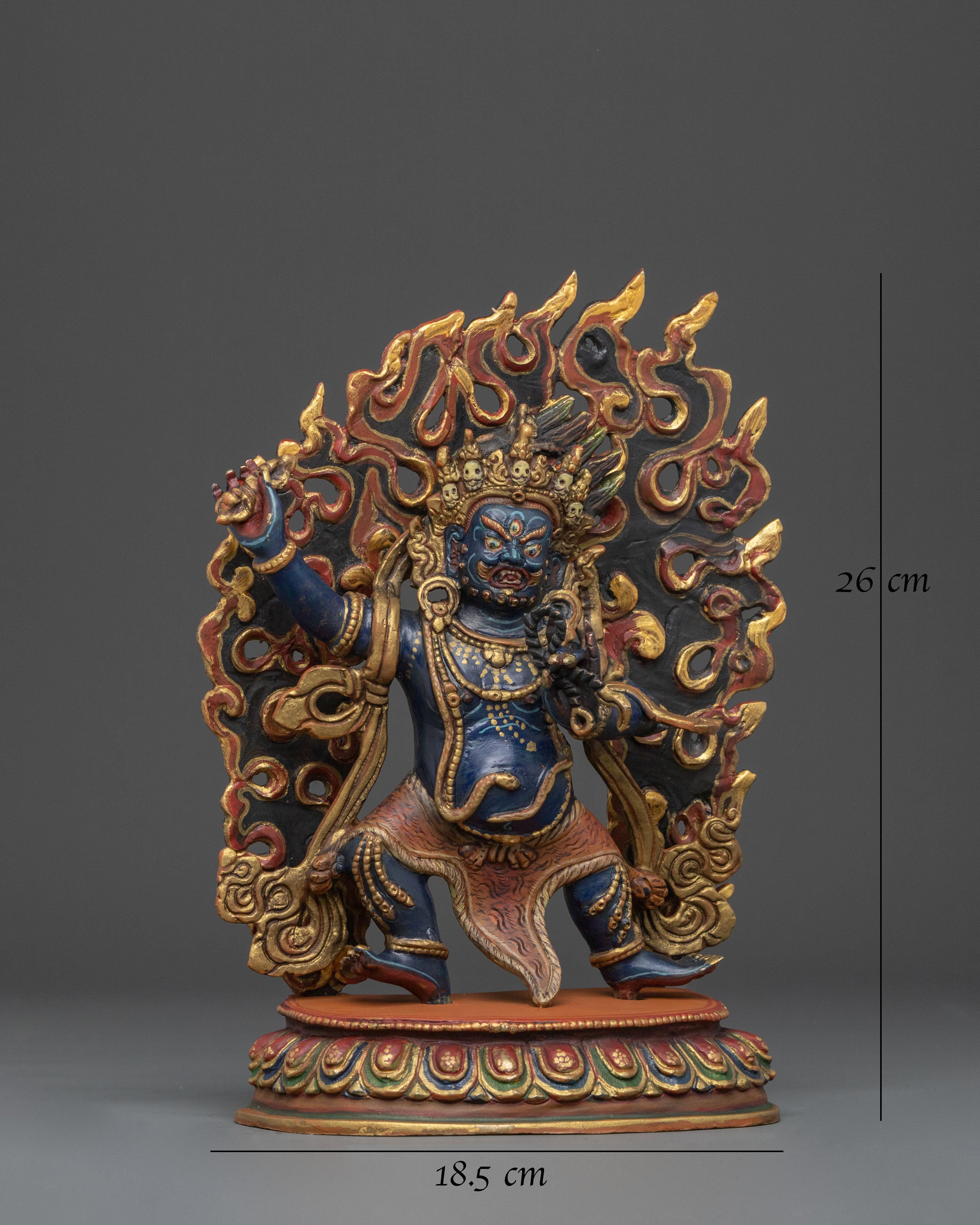 Vajrapani Sacred Protector Statue | Wrathful Guardian of Power