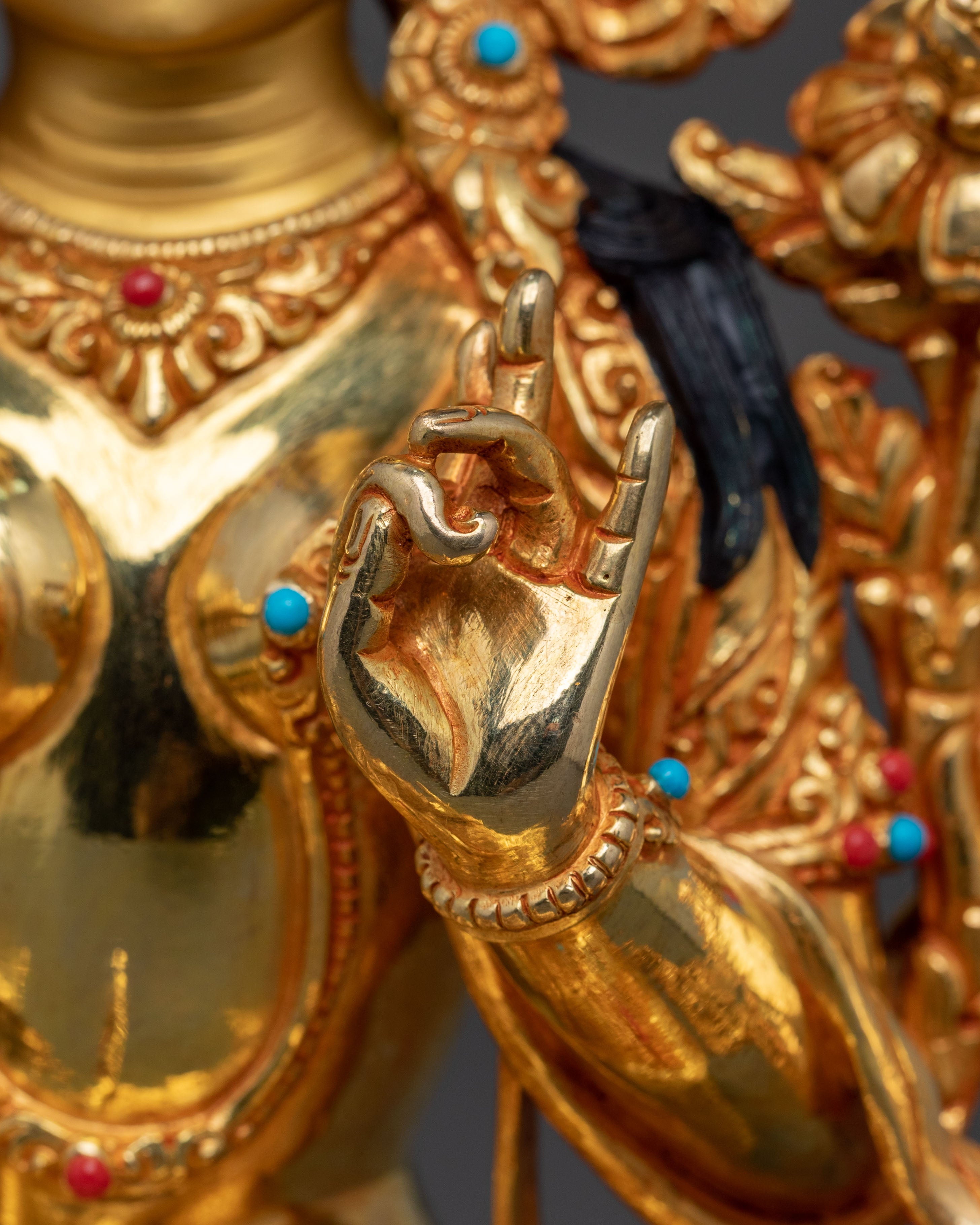 Green Tara Healing and Compassion Sculpture | Goddess of Mercy