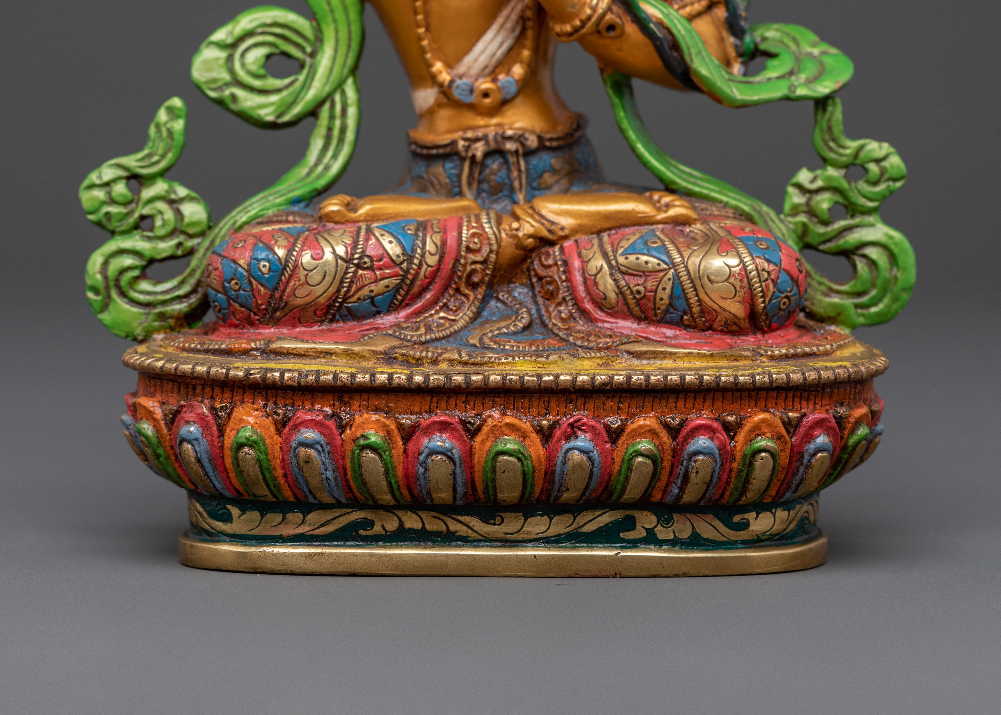 Manjushri Sharp Wisdom Statue | Spiritual Altar Decor