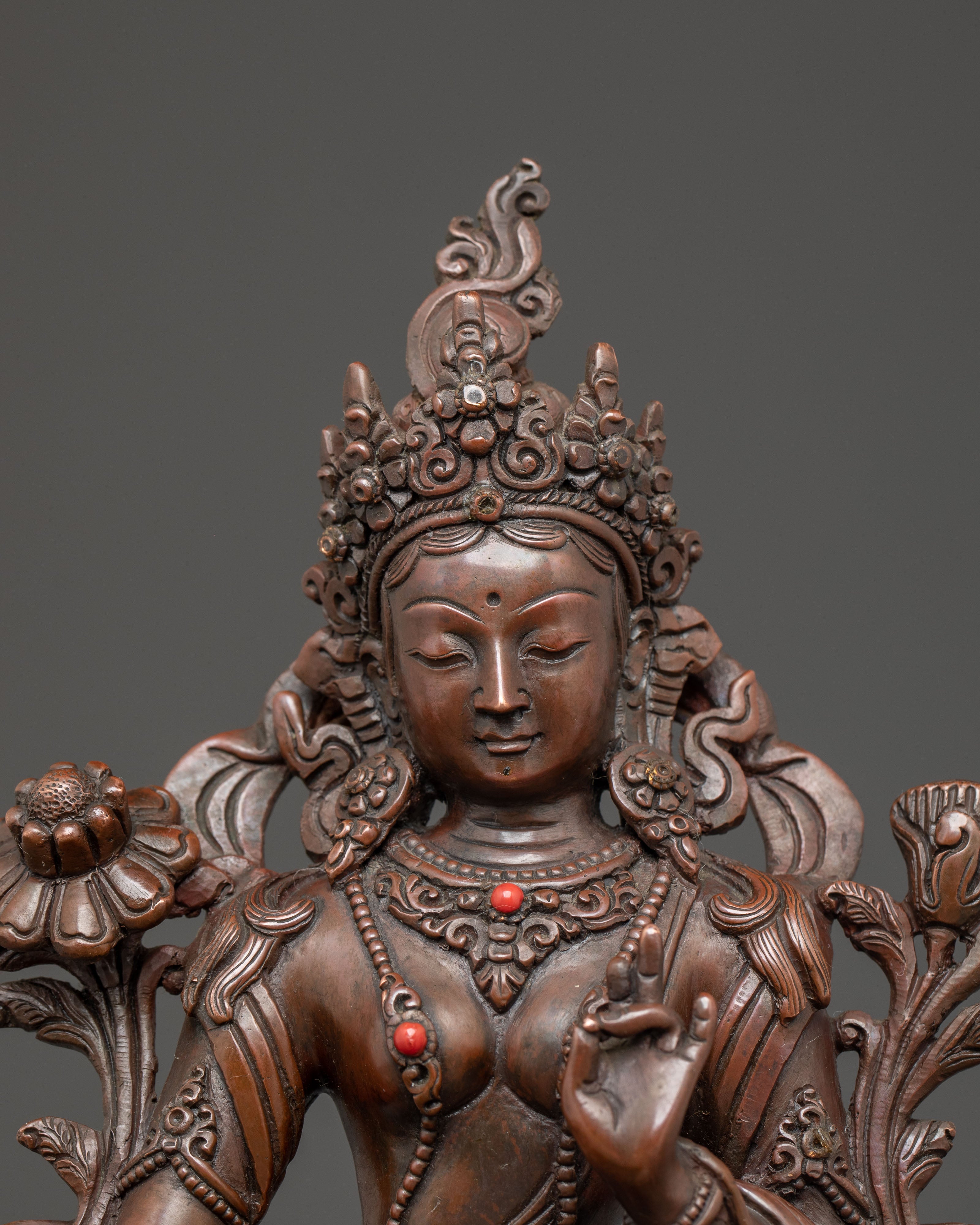 Shyama Tara Copper Statue | Mother of Liberation