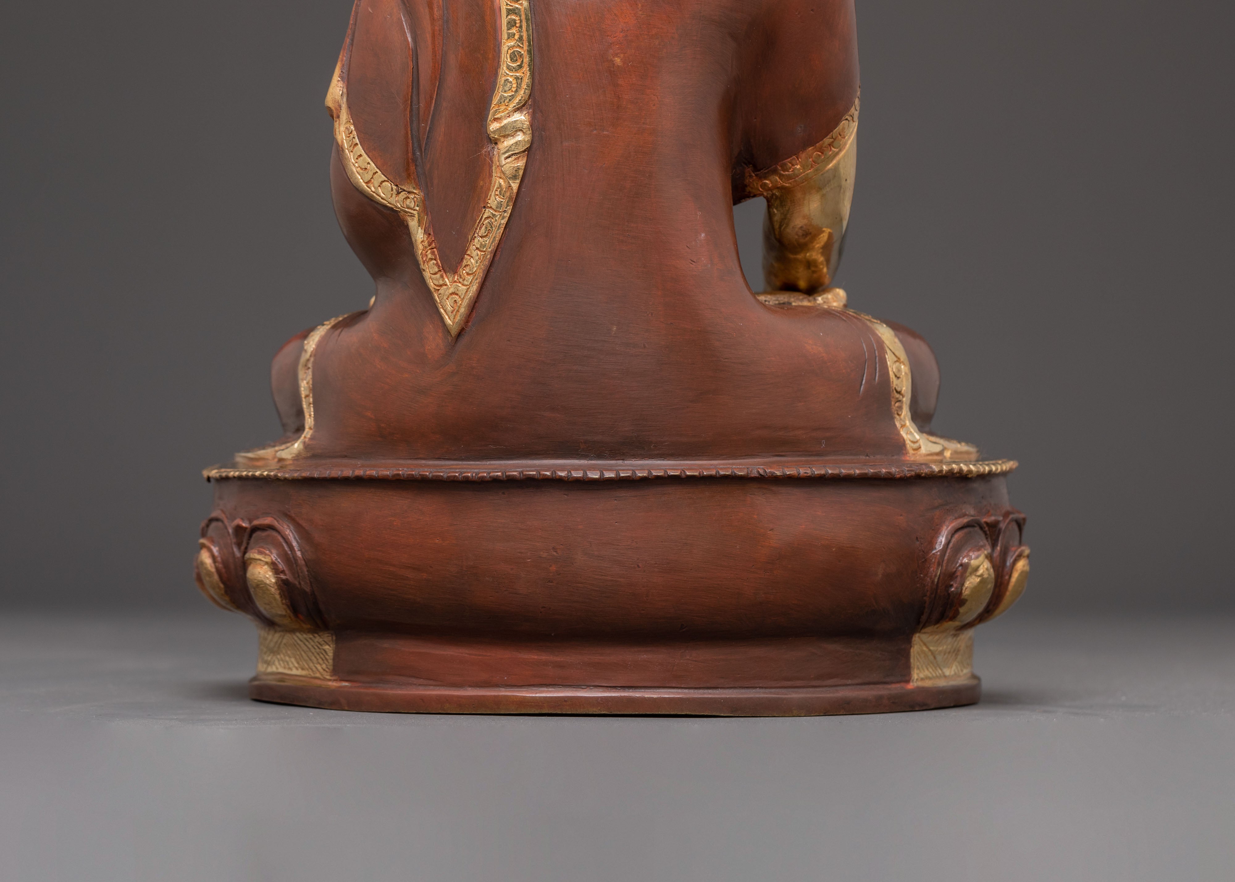 Buddha Shakyamuni Copper Handcrafted Statue | Enlightened Teacher
