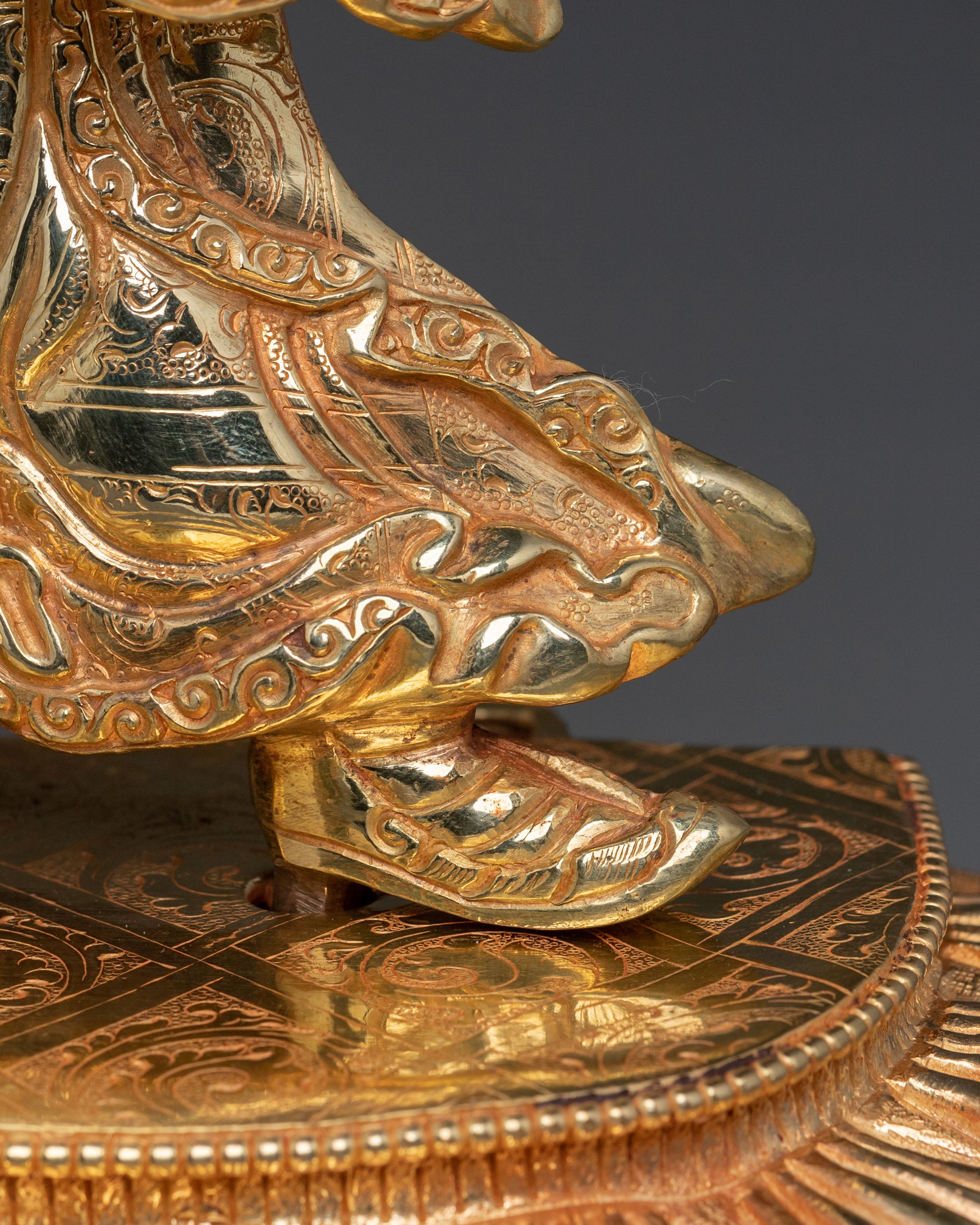 Standing Guru Rinpoche Divine Sculpture | Home Decor