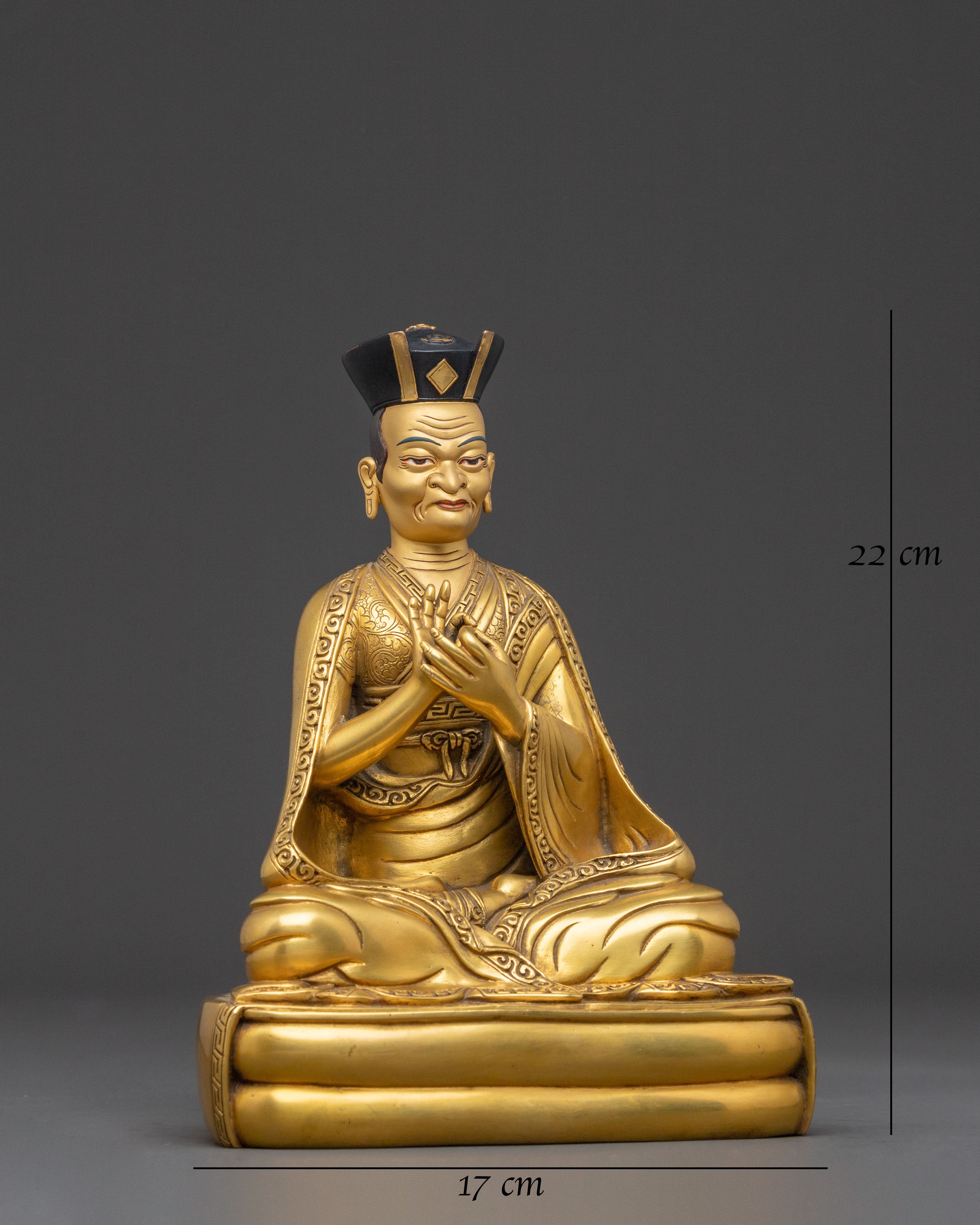 1st Karmapa Divine Statue: Knower of Three Times