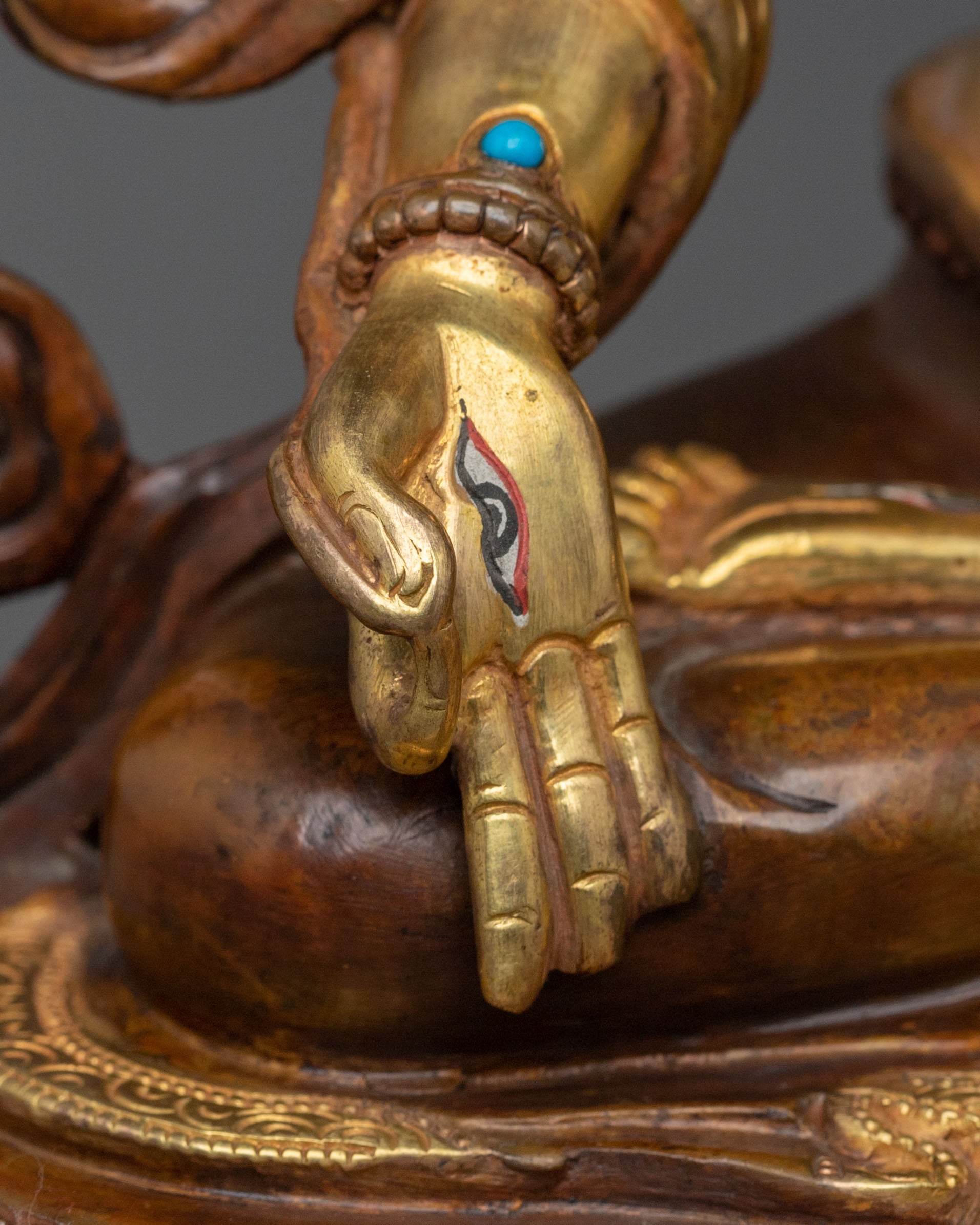 Meditation Goddess White Tara Sacred Statue